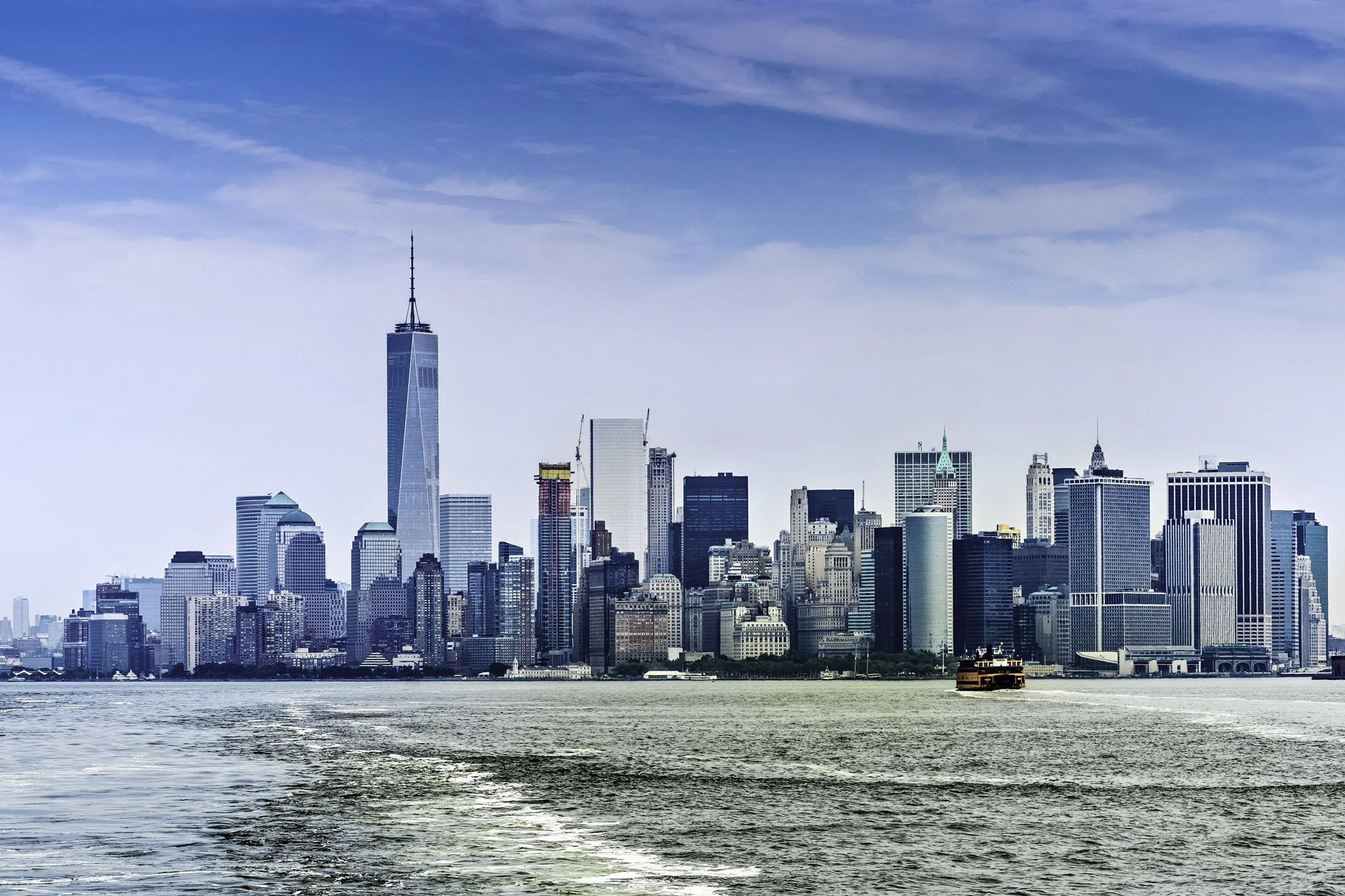 New York - Manhattan skyline from boat - Street photography – bCLPhoto