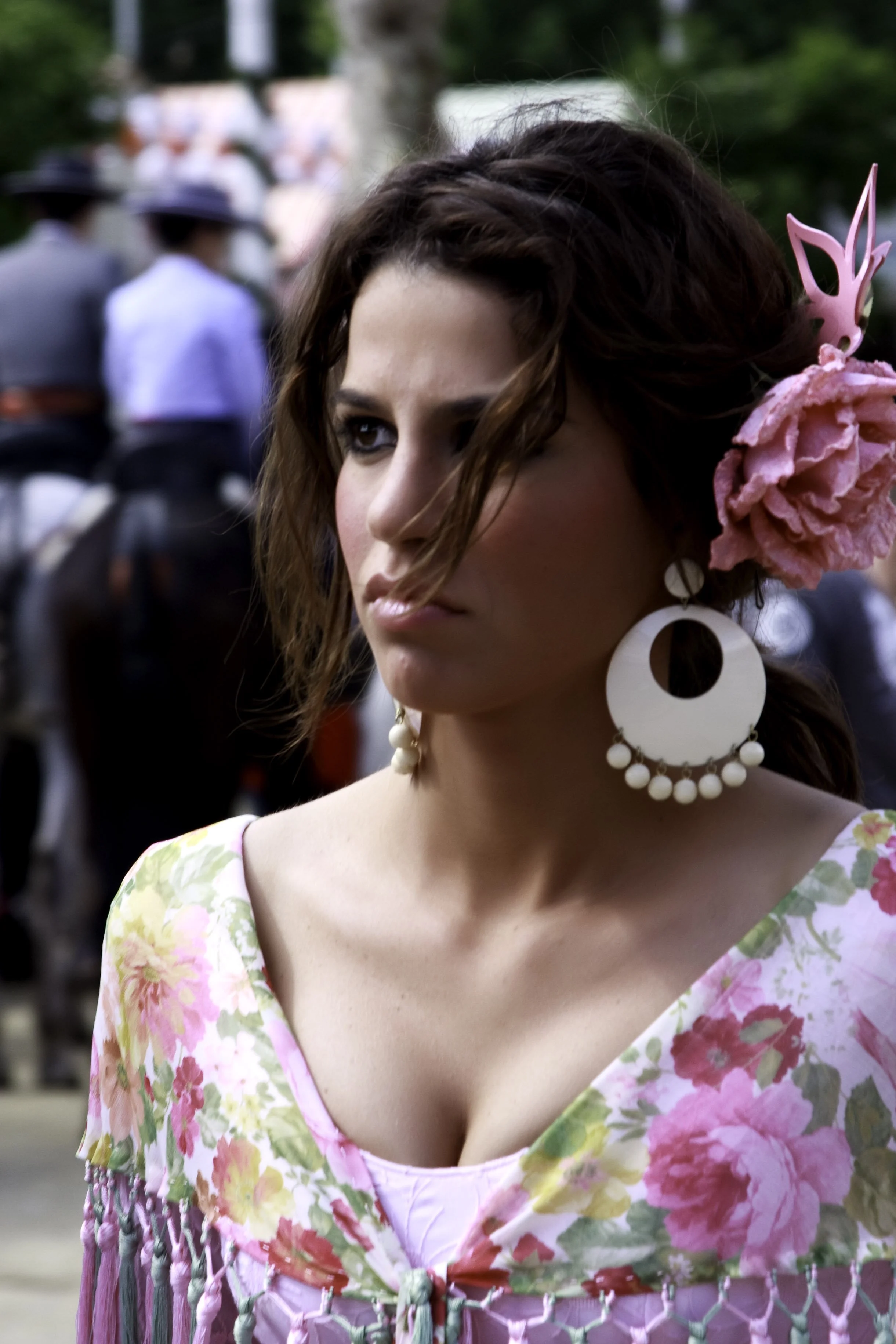 Sevillian woman at the April Fair in Seville – bCLPhoto