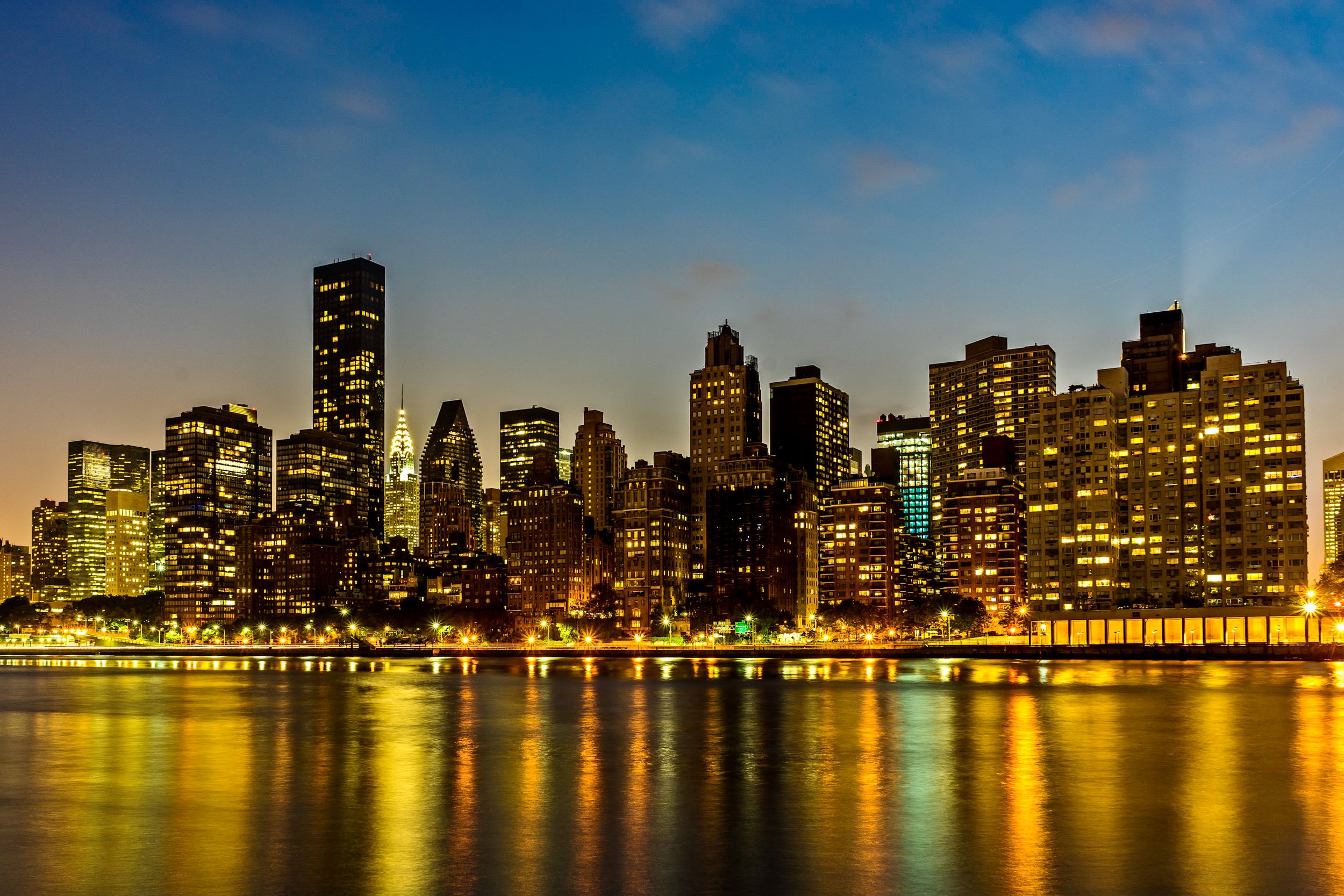Manhattan view from Brooklyn