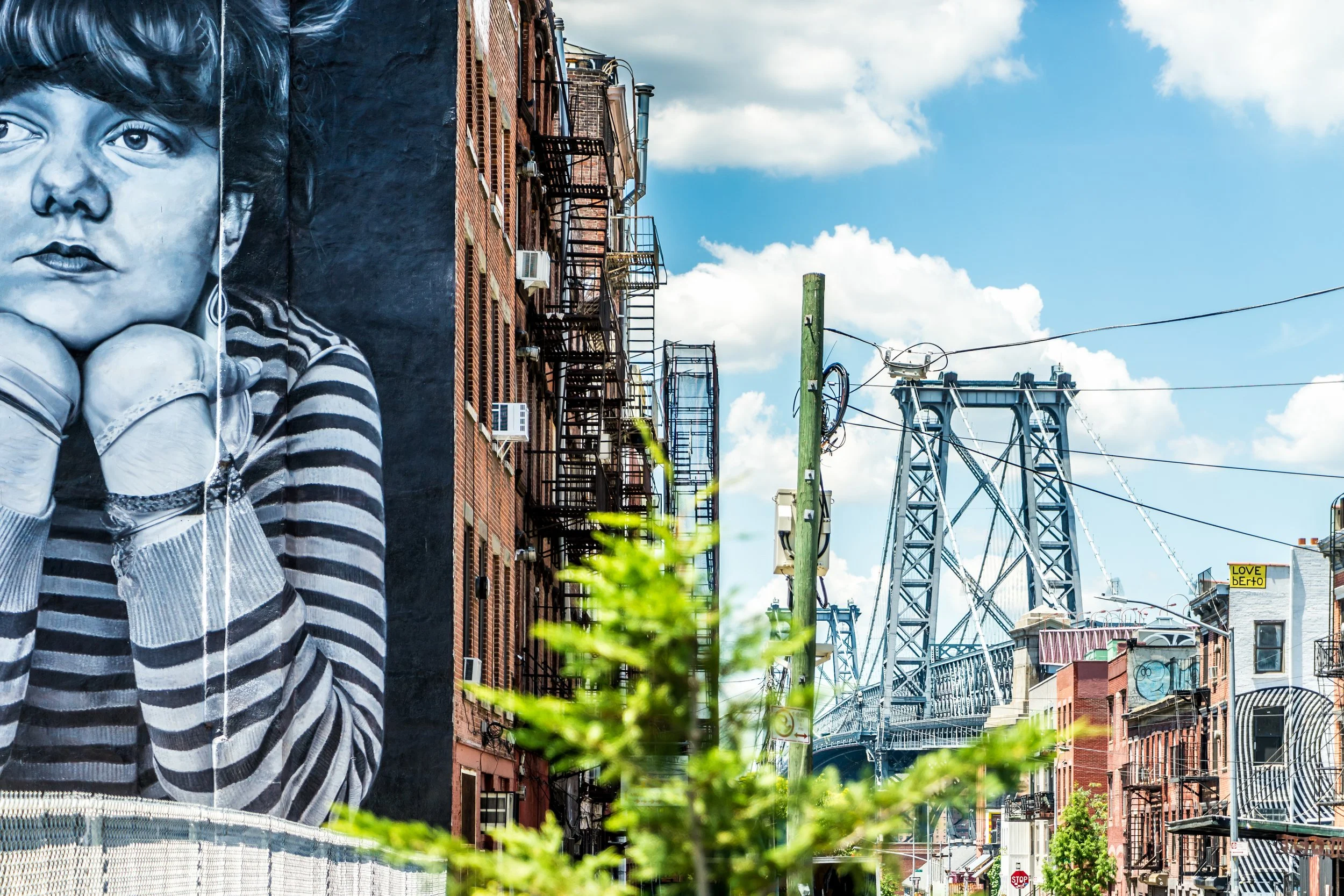 Detail of the Lost Time mural by Colossal Media, Williamsburg – bCLPhoto