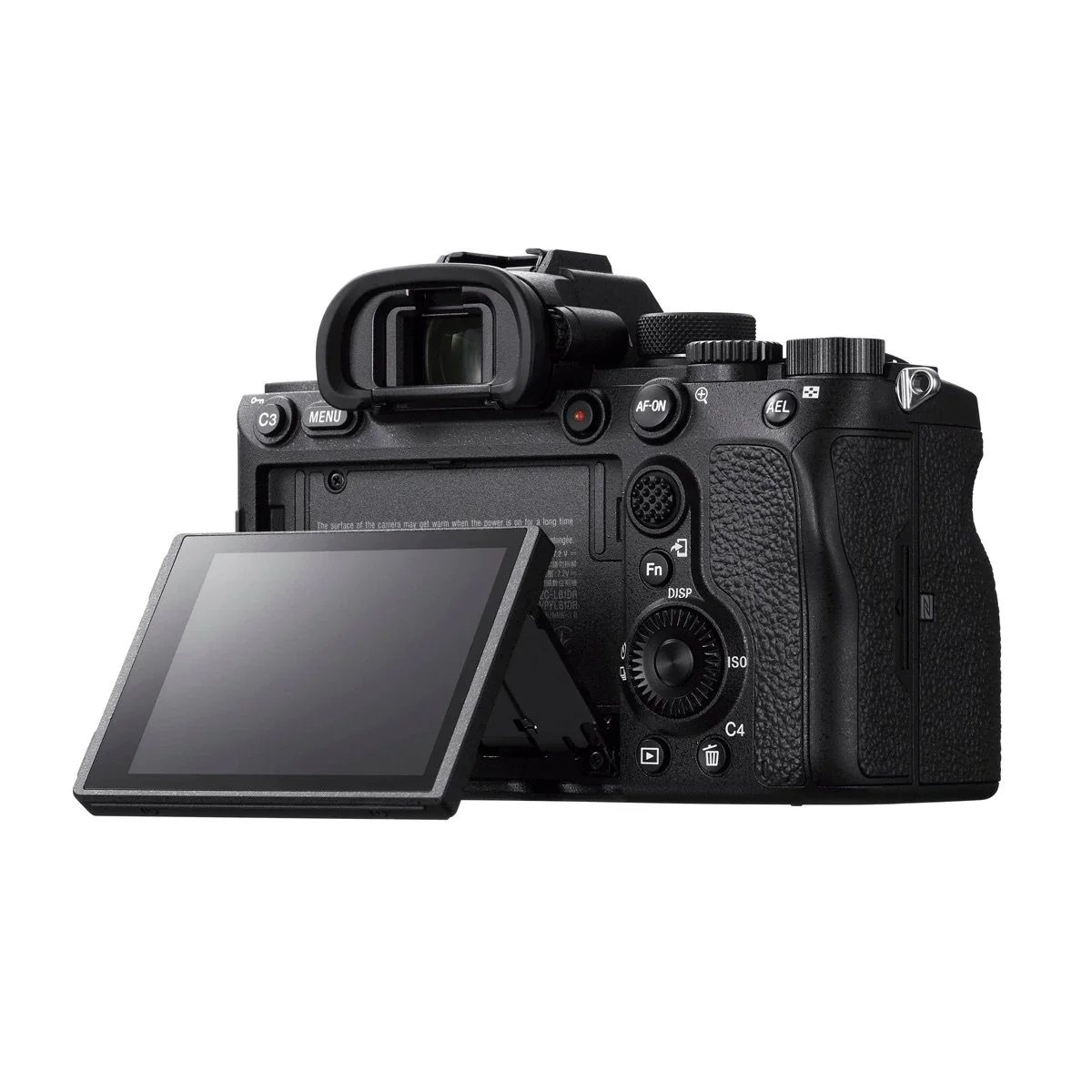 Sony a7R IV rear view showing screen and controls – bCLPhoto