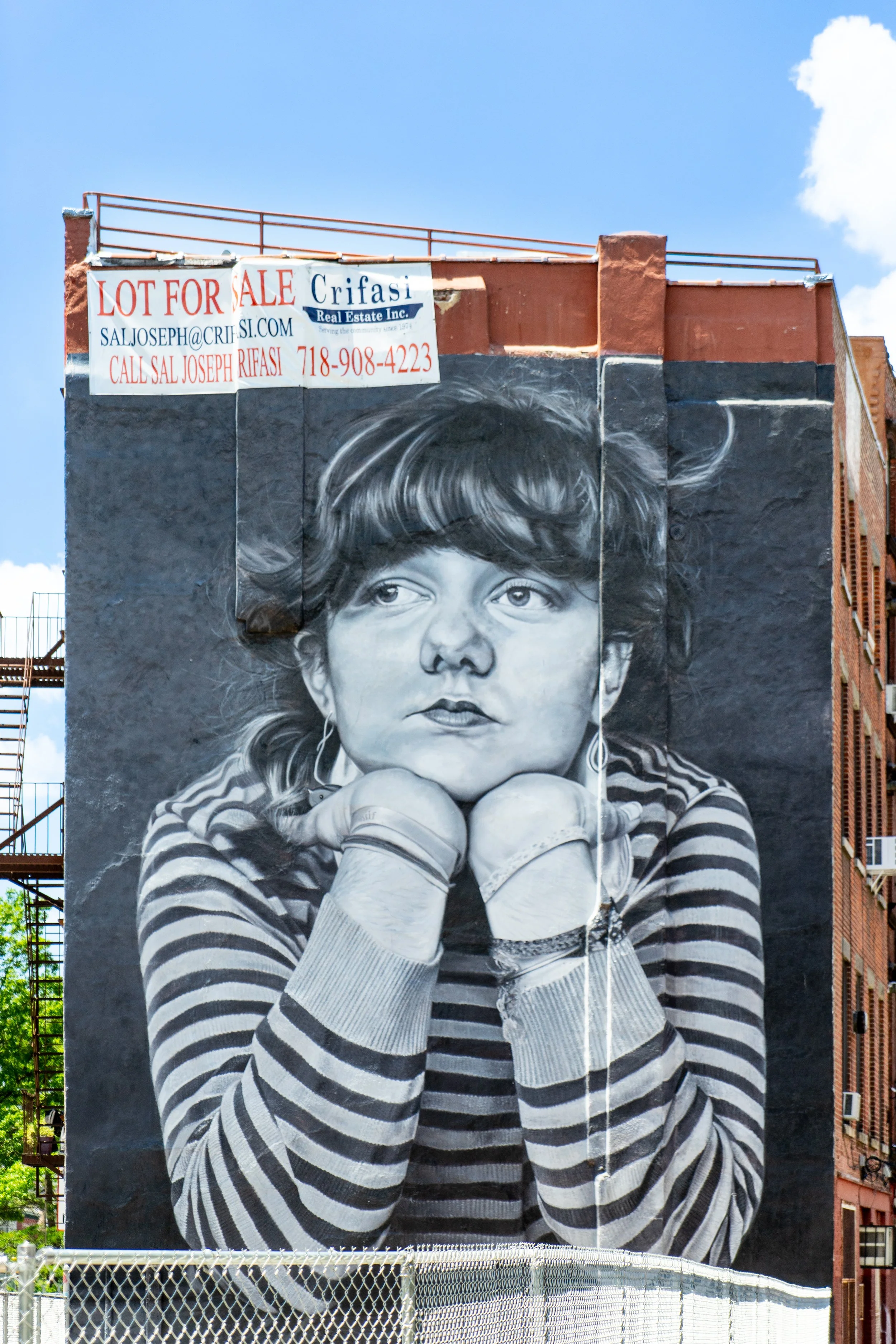 "Lost Time" mural, the Mona Lisa of Williamsburg, Brooklyn, New York – bCLPhoto
