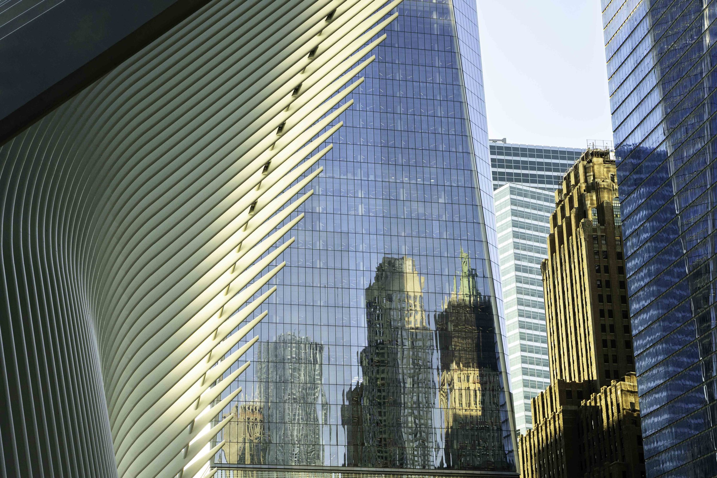 Santiago Calatrava's Oculus Transportation Hub & Reflections, Manhattan, Nueva York – bCLPhoto