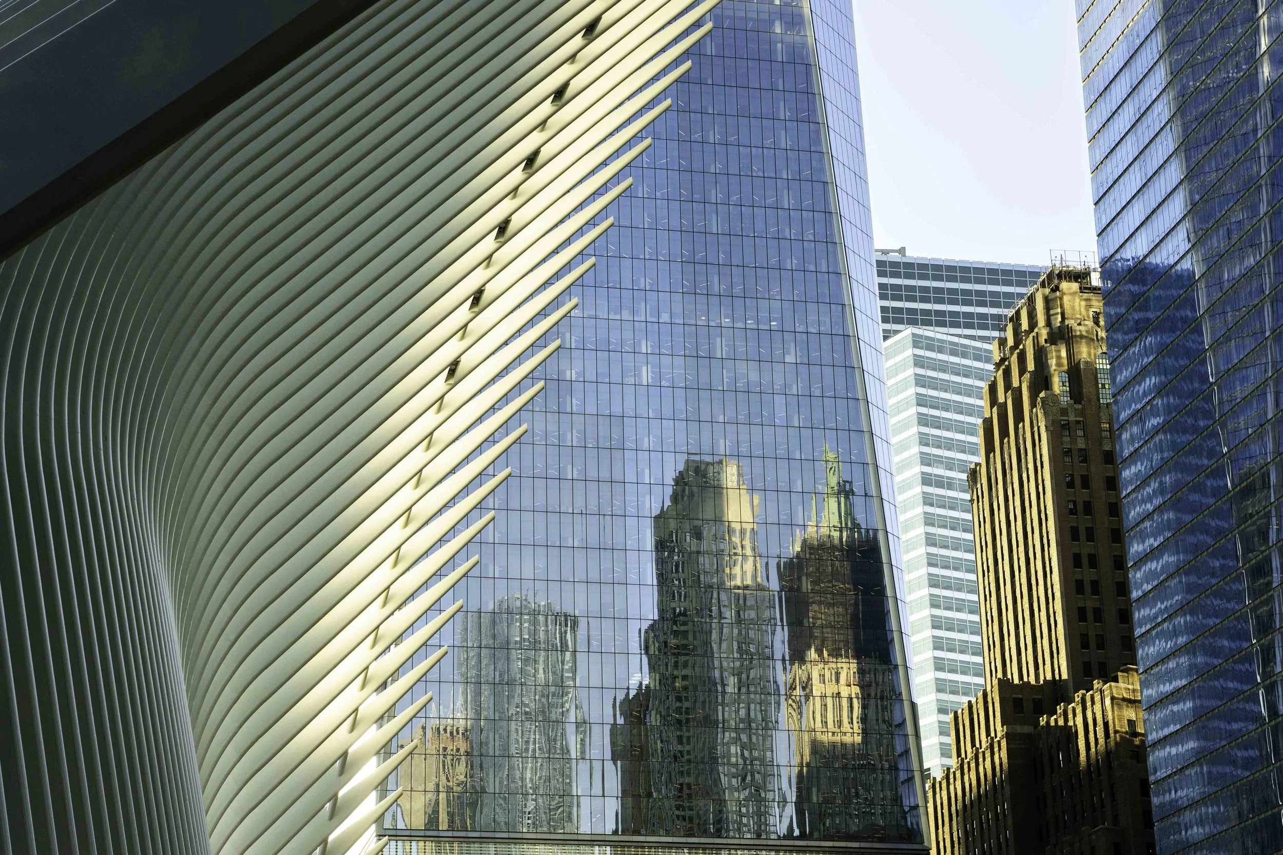 Santiago Calatrava's Oculus Transportation Hub & Reflections, Manhattan, Nueva York – bCLPhoto