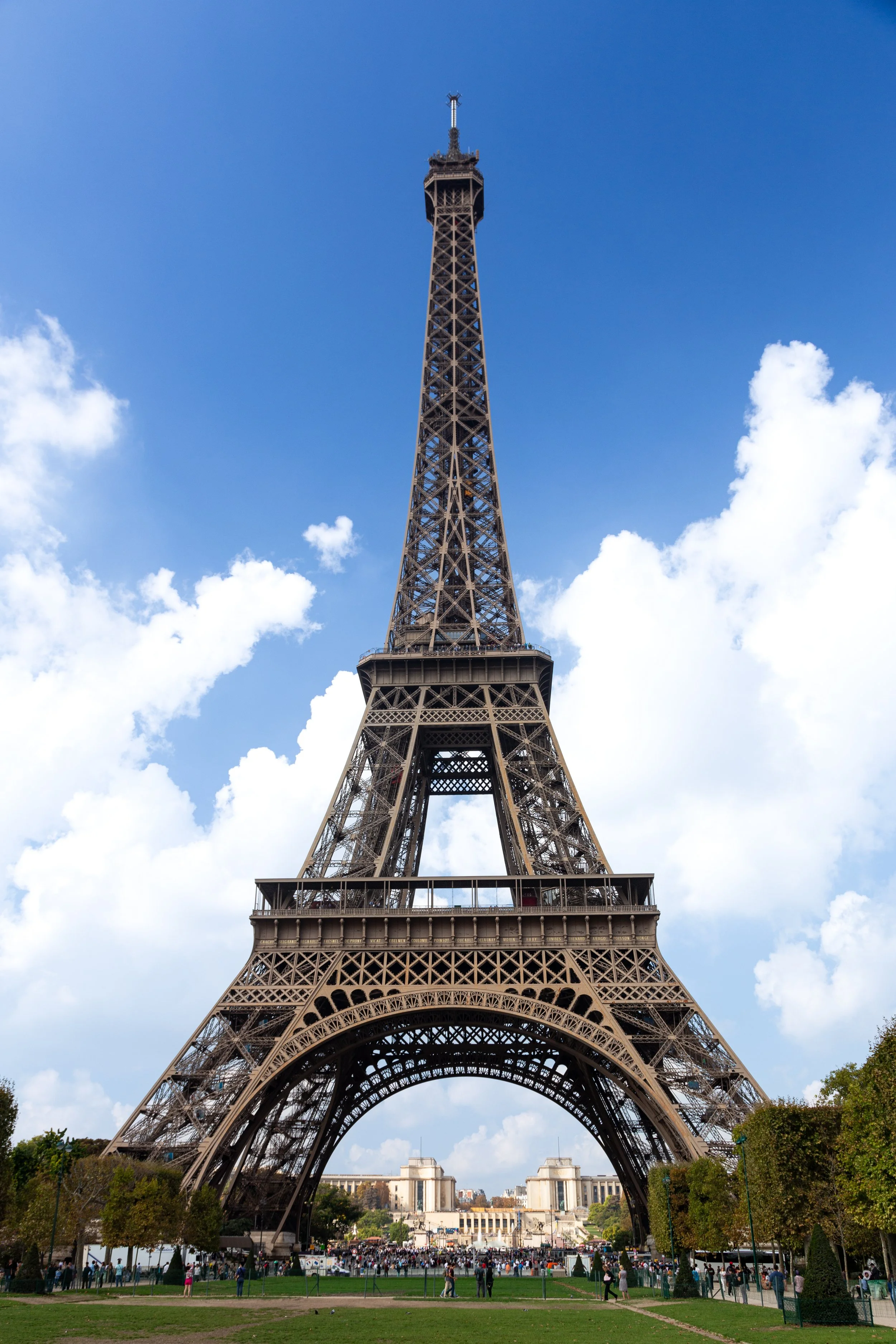 Eiffel Tower from ground level, Paris – bCLPhoto