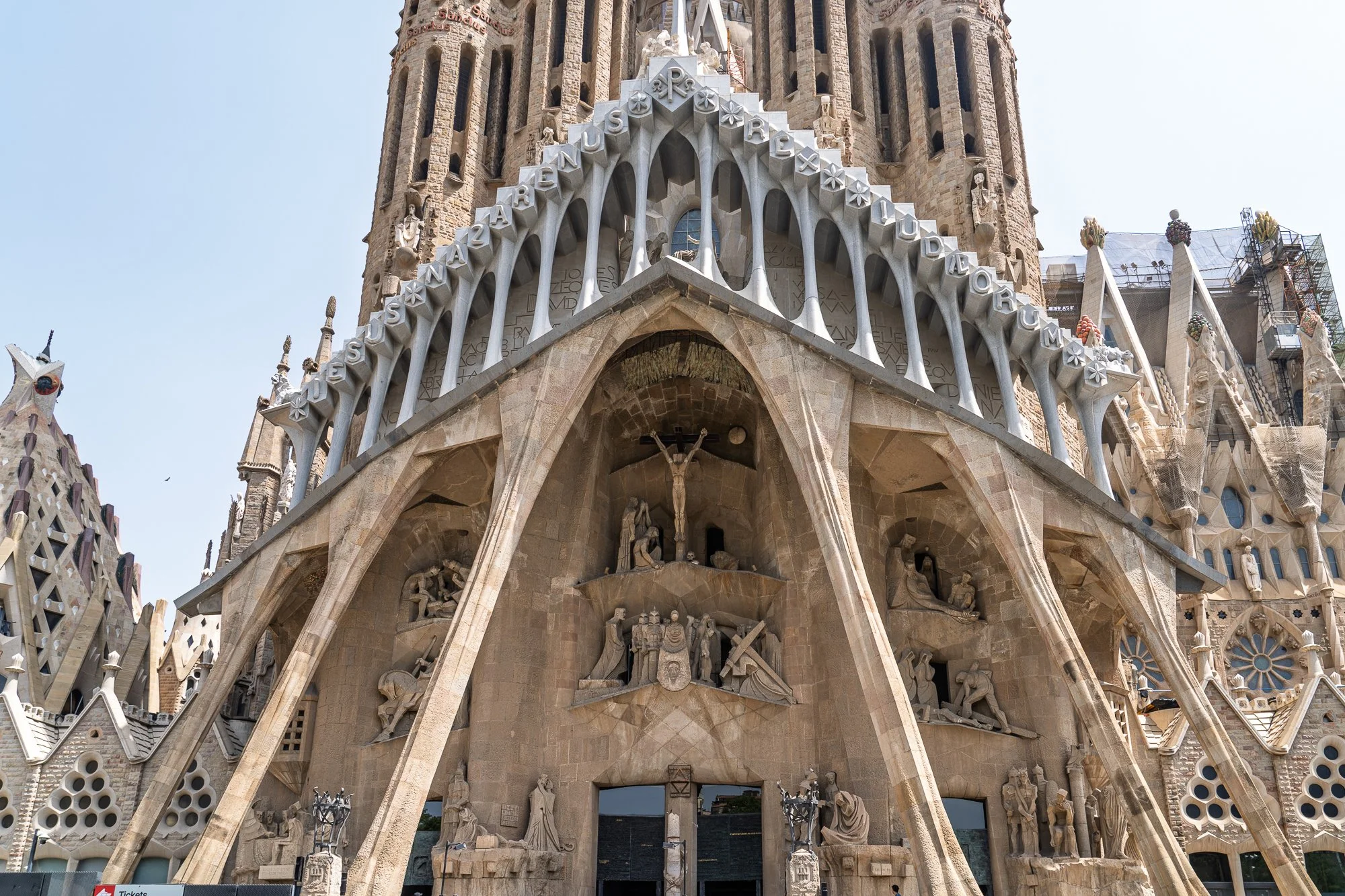Sagrada Família Passion Facade exterior, Barcelona — bCLPhoto