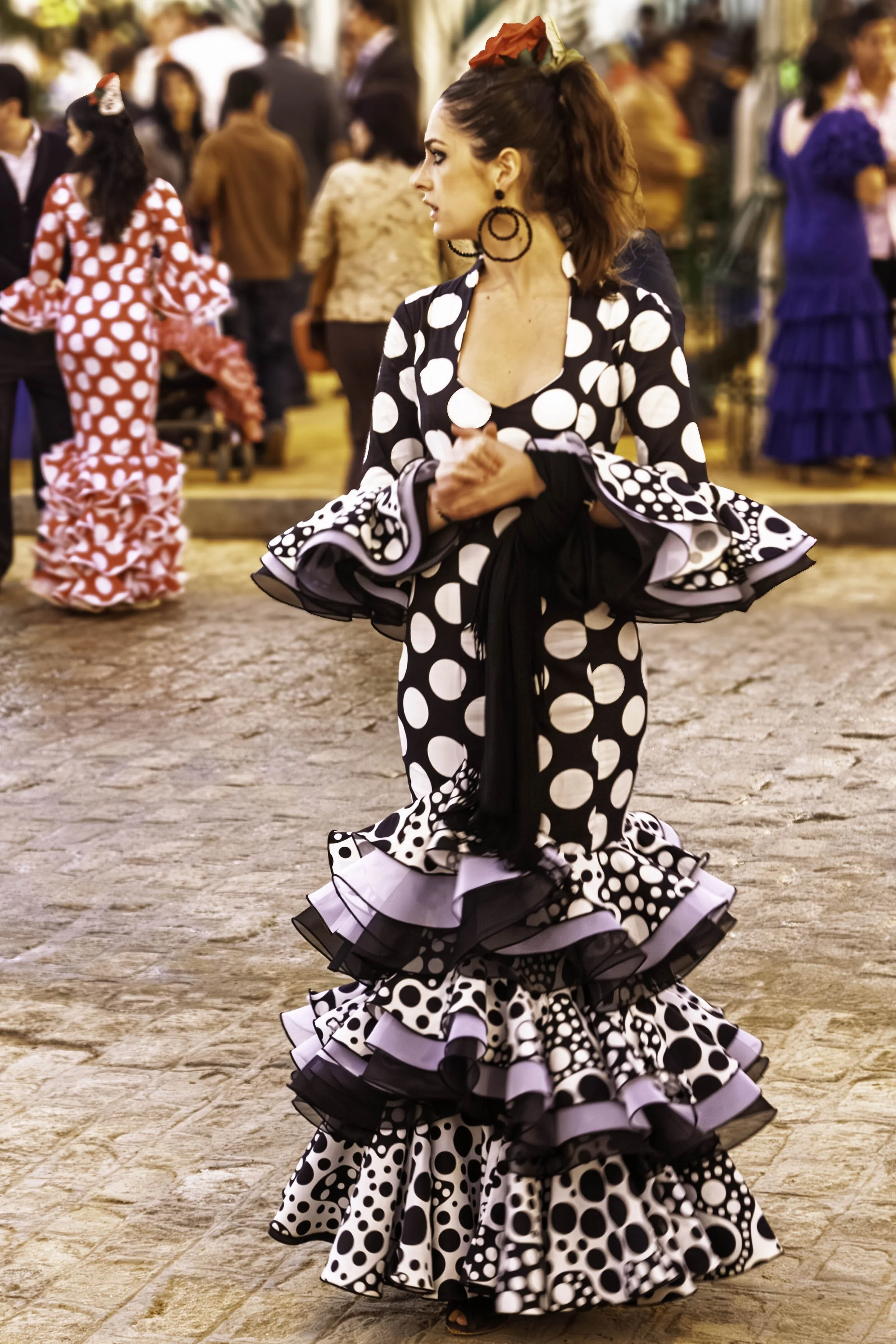 Sevillian woman at the April Fair in Seville – bCLPhoto