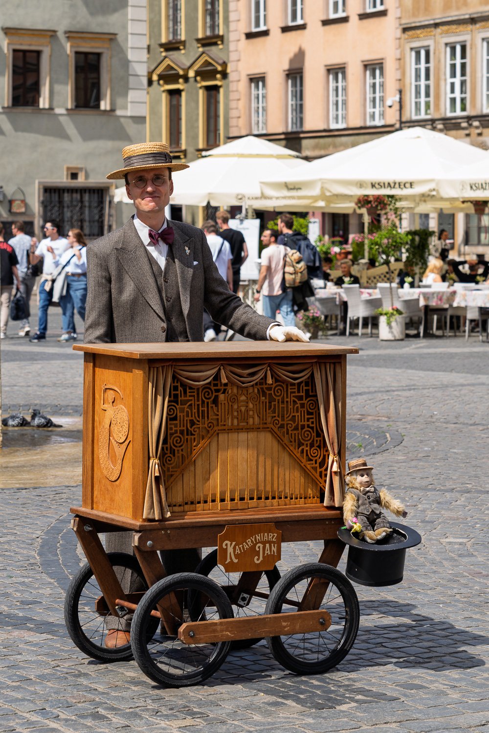 Warsaw Old Town Street Photography: A City in Costume
