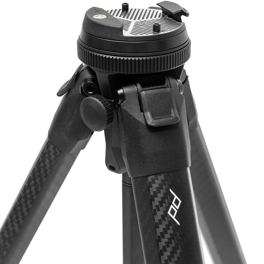 Peak Design Carbon Travel Tripod folded for travel – bCLPhoto