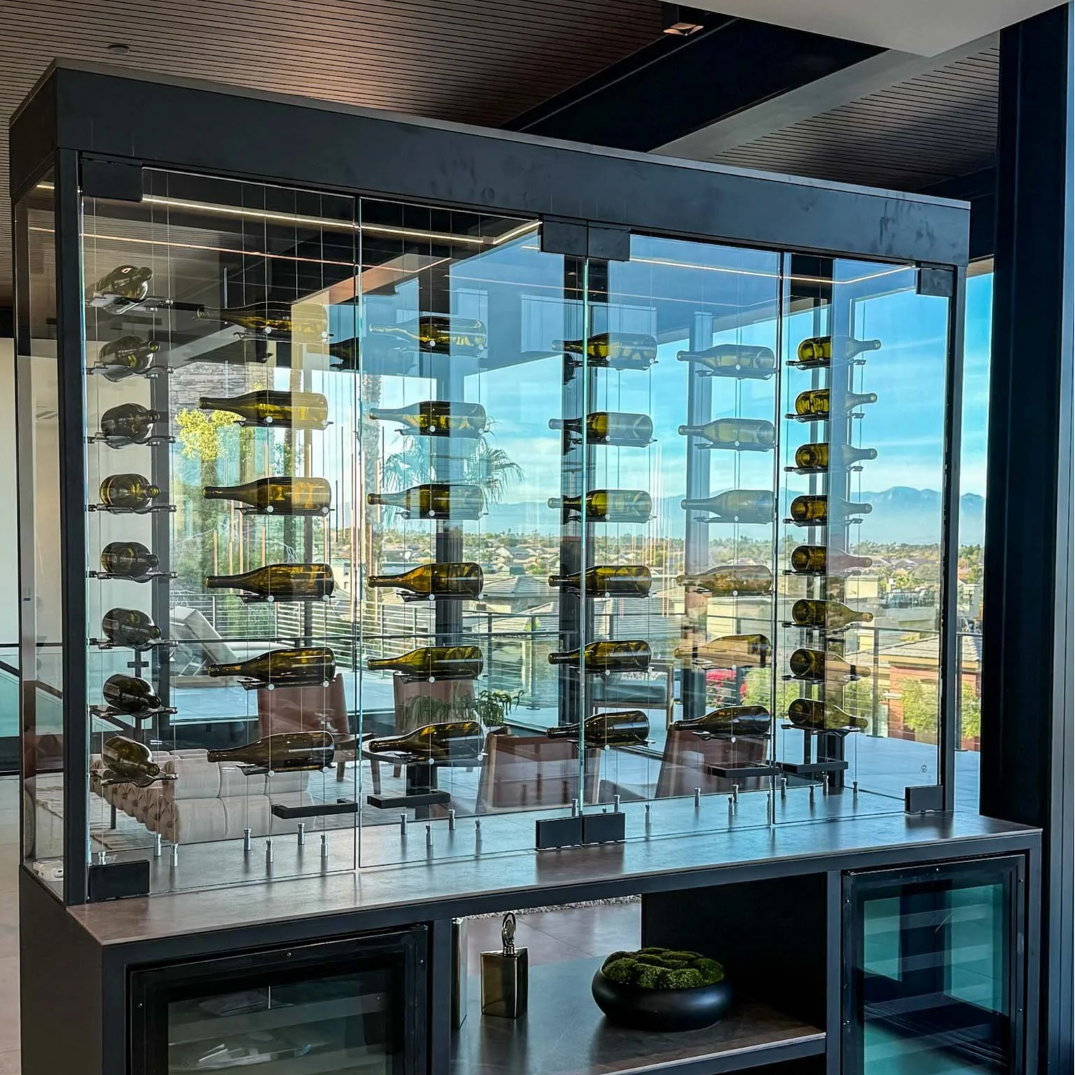 What Type of Glass Is Used for Wine Cellars?