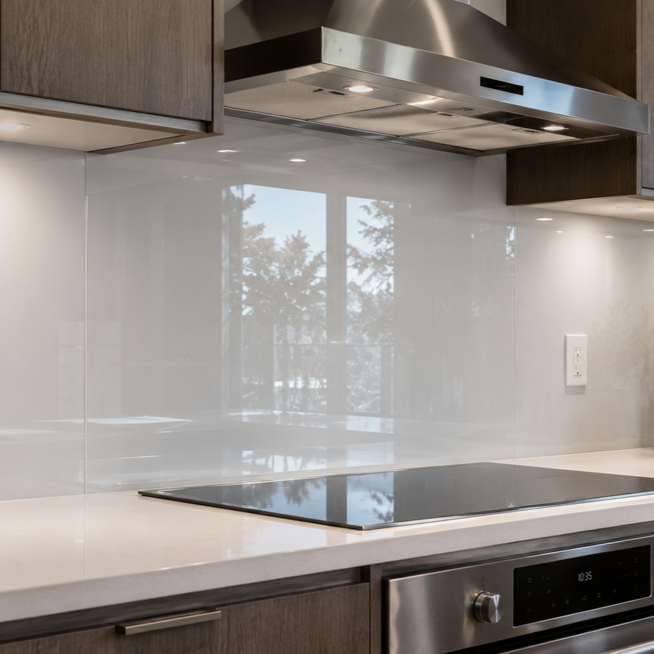 Custom Glass Backsplash Cost: $45-$85/sq ft Installed