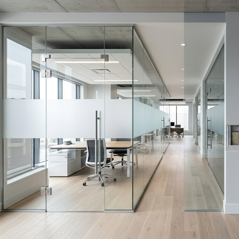 Glass Office Partitions vs Drywall: Cost, Acoustics &amp; Flexibility