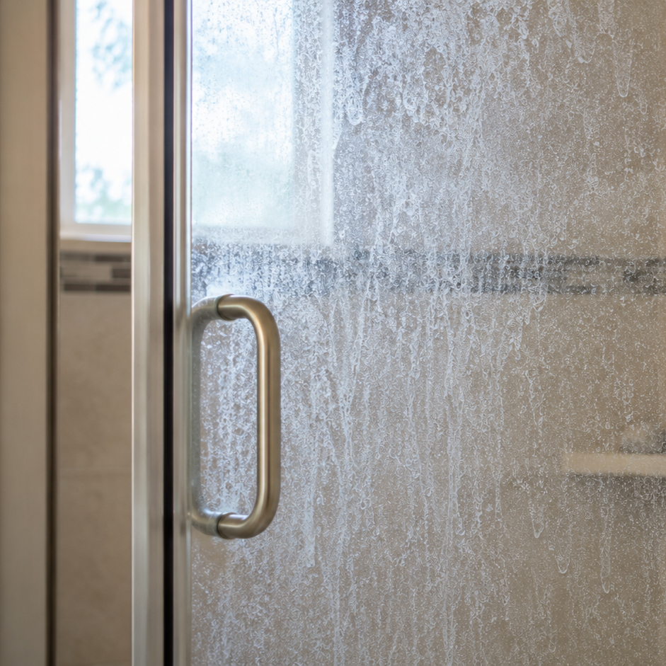 Glass Shower Door Looking Cloudy? Why and How to Fix It