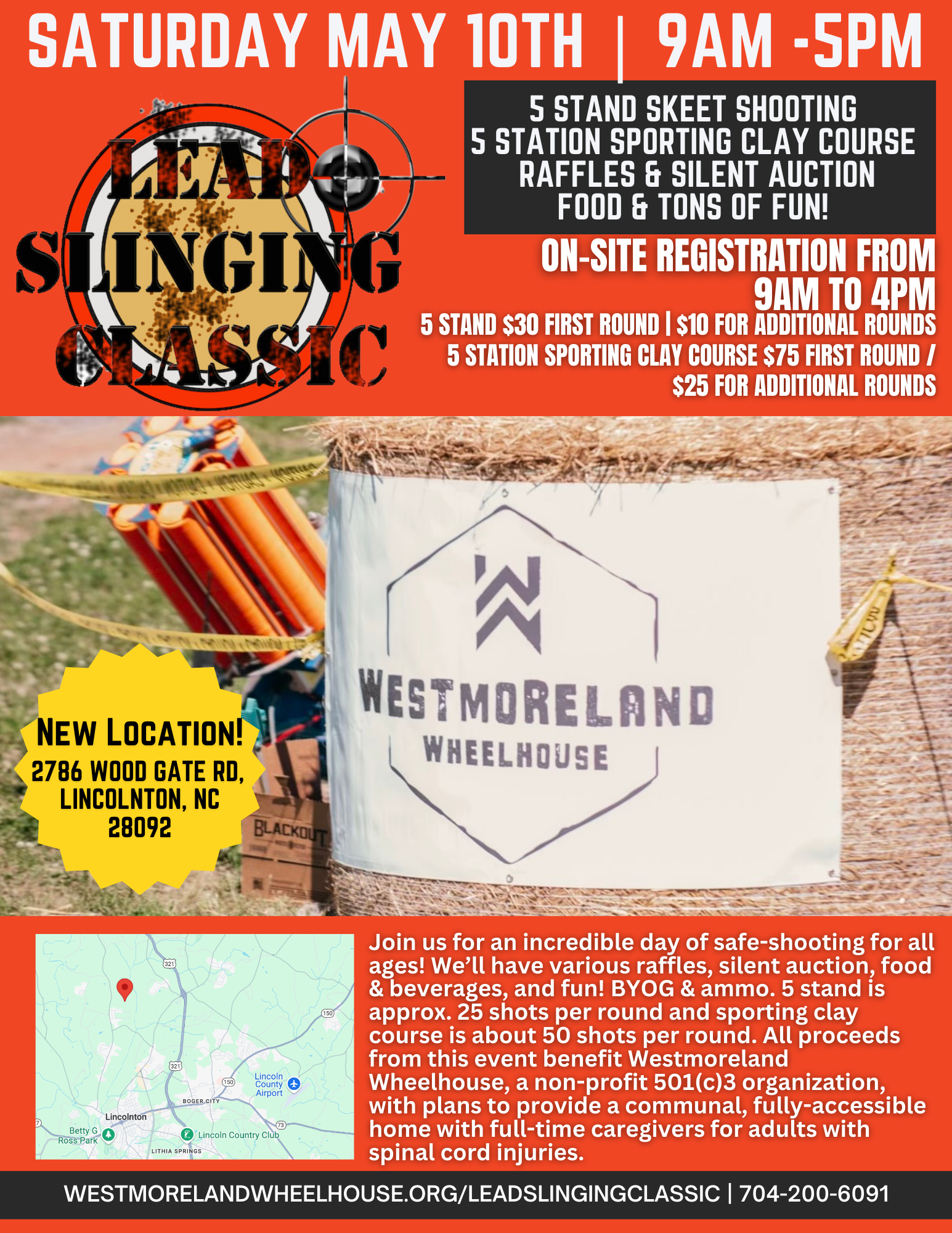 Participants took part in the Lead Slinging Classic skeet shoot to support Westmoreland Wheelhouse adaptive programs.