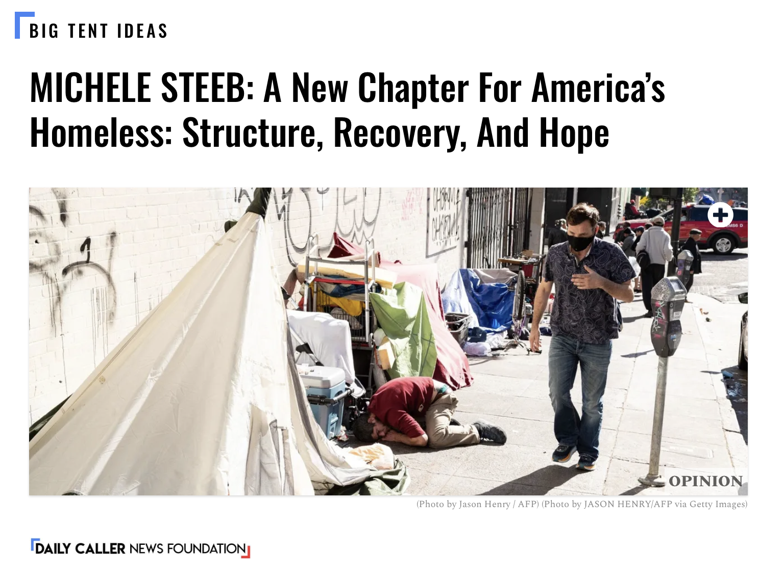 A New Chapter For America’s Homeless: Structure, Recovery, And Hope