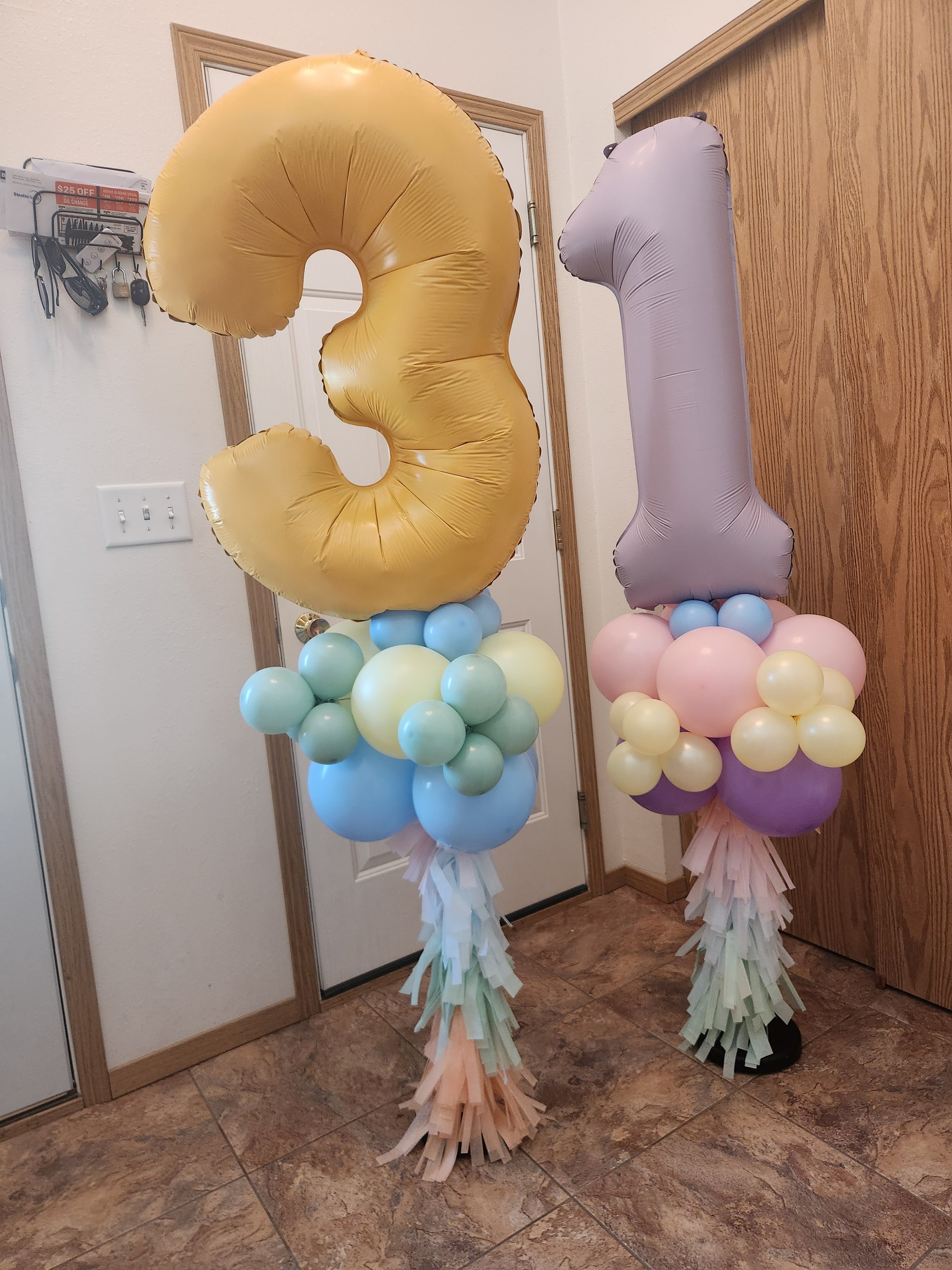 Number Party Pole-$70