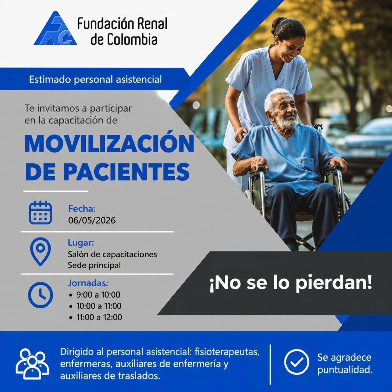 CAPACITACIÓN EN MOVILIZACIÓN DE PACIENTES