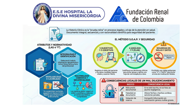 Excelencia en el Registro: Guía para el diligenciamiento de la Historia Clínica.
