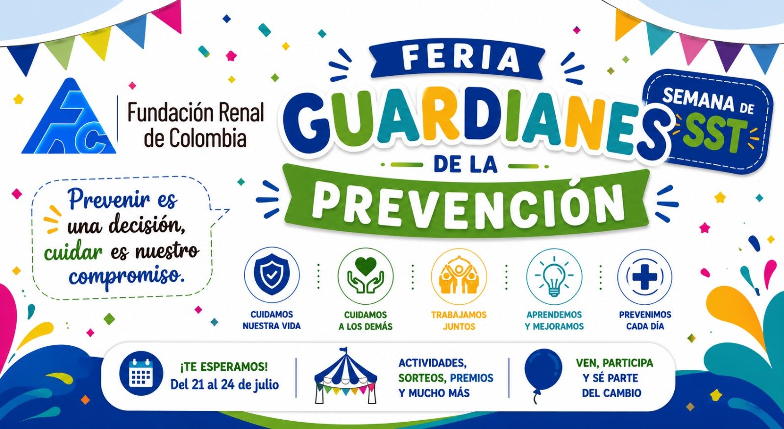 ¡Llega la Semana SST 2026! Sé un Guardián de la Prevención en la Fundación Renal