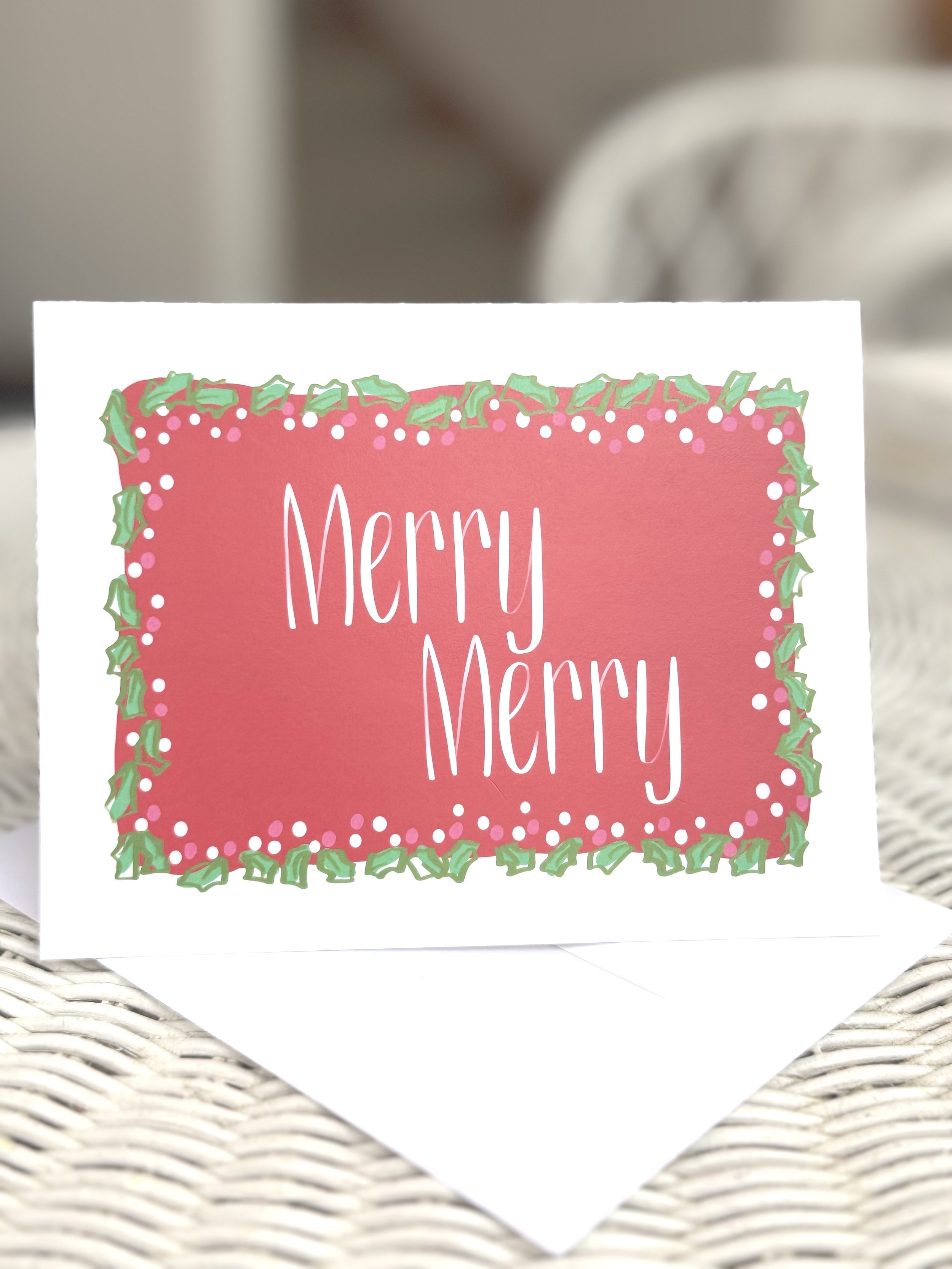 Merry Merry Card