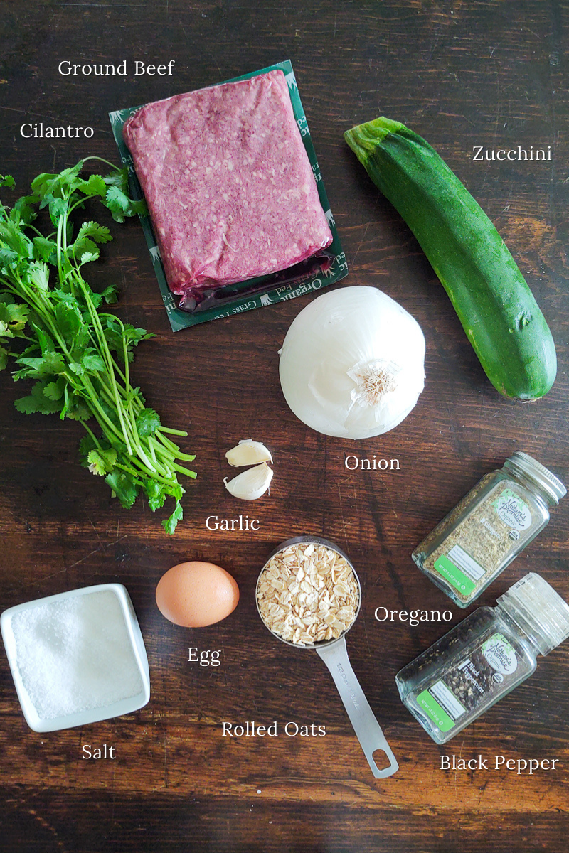Middle Eastern Beef Patty — A Generous Portion