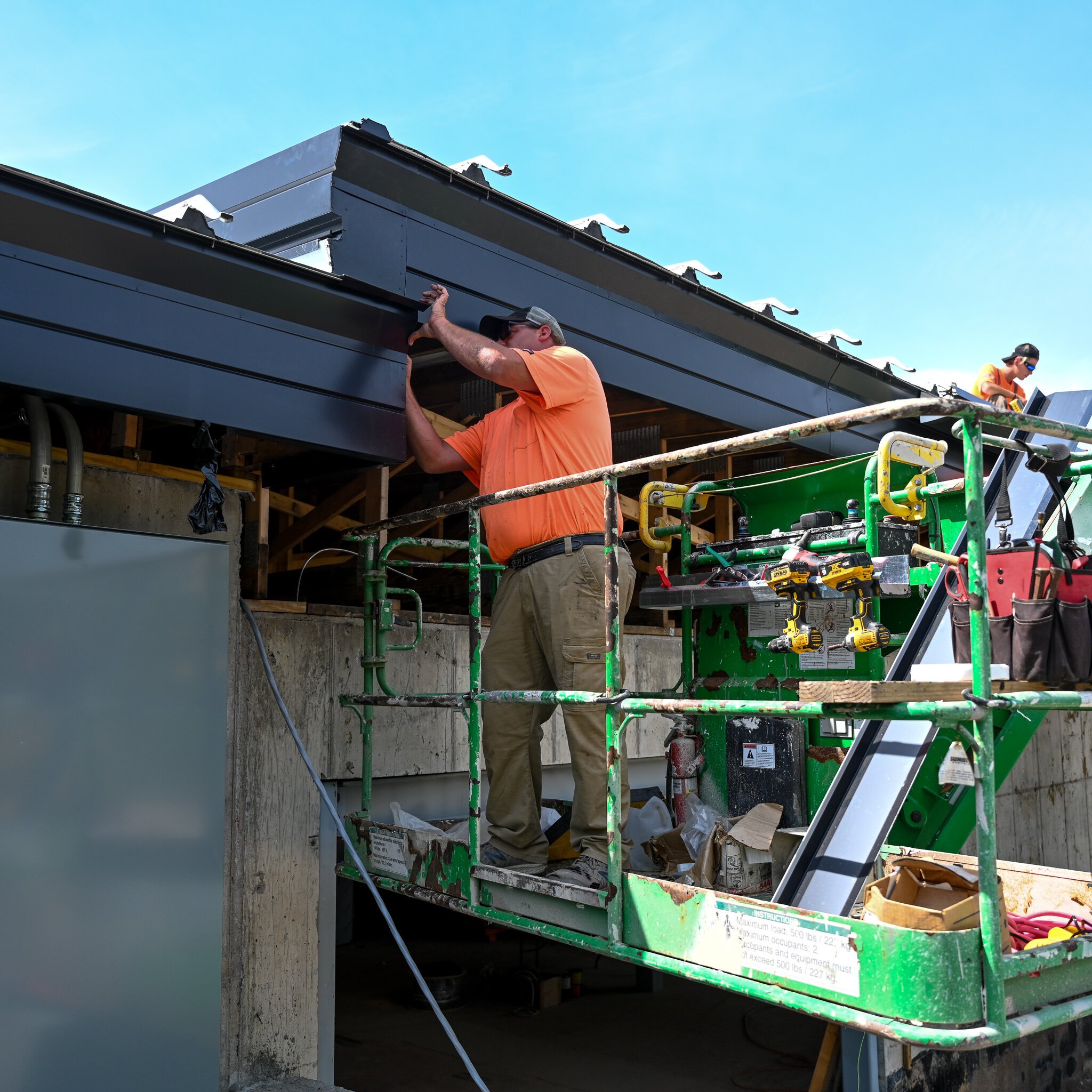 Soffit installation