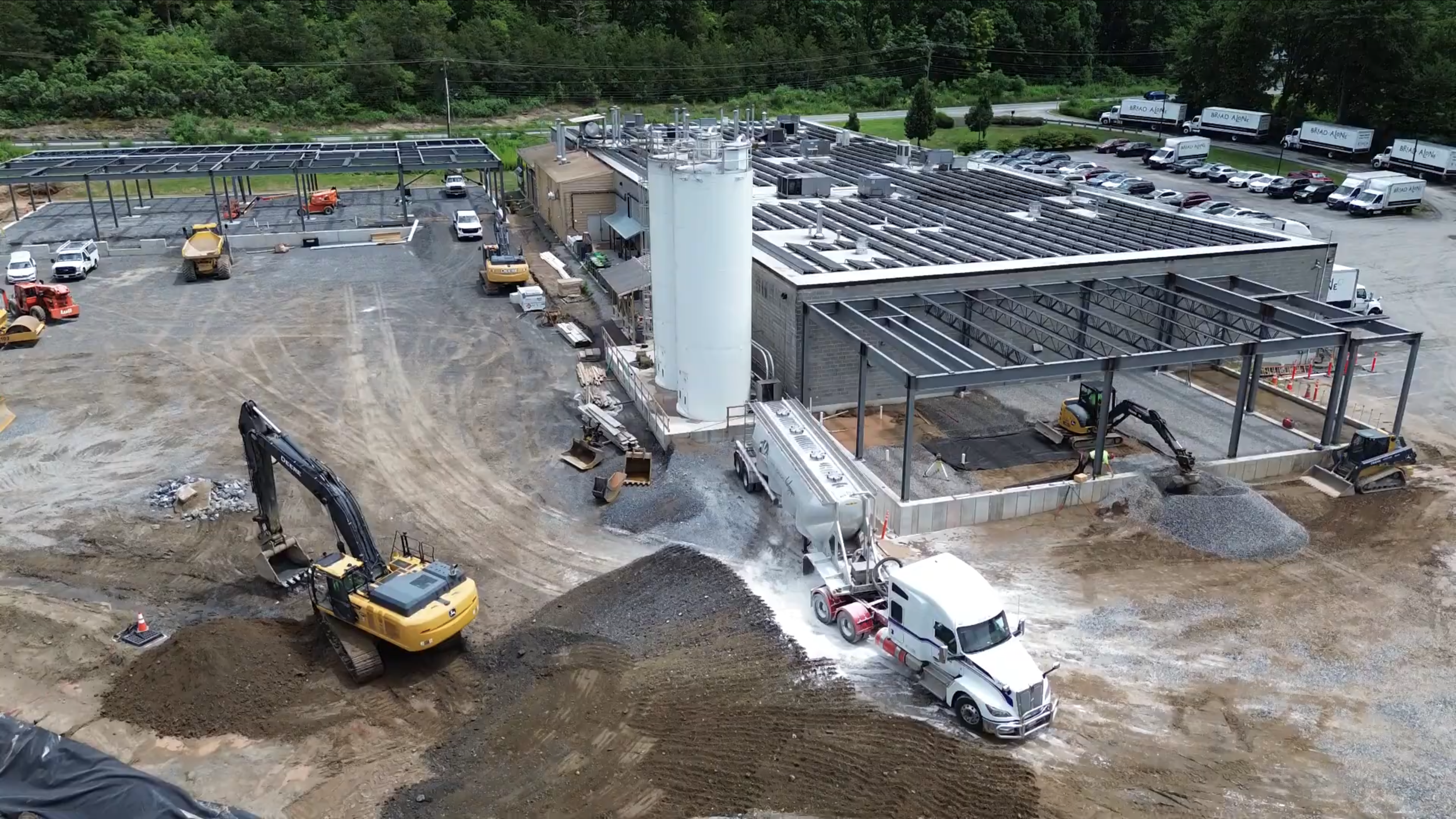 Sourdough Bakery Expansion Progress Update: Our New Buildings Take Shape