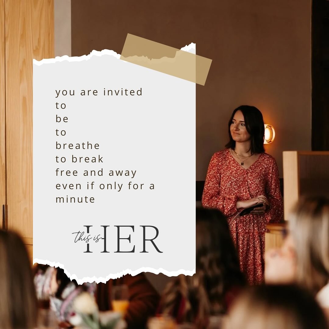 Each year at &lsquo;This is Her&rsquo; we choose a different art medium as the lens through which we honor and embrace our unique experiences of womanhood. This year it was poetry. ✍🏼 

So in sharing one of the poems read aloud at the event, please 