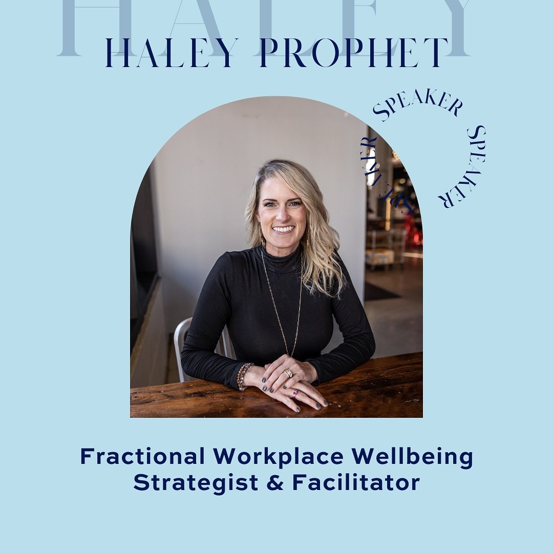 THREAD ALUM: Get ready to LEAN IN WITHOUT FALLING OVER with Haley Prophet in two days!

With 20 years of experience in corporate wellbeing Haley brings a multi-dimensional approach and authentic presence to her strategies for fostering an environment
