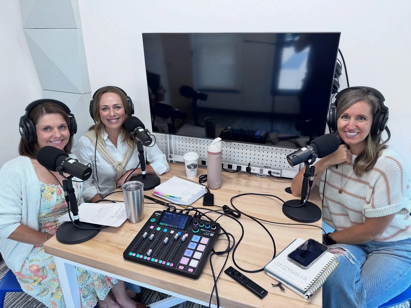 Today is International Podcast Day 🎙️ AND &ldquo;A Lot with Audra&rdquo; hit 5000+ downloads! ⭐️ Thank you to all of our listeners &amp; our amazing producer, @forge.audio!! &hearts;️