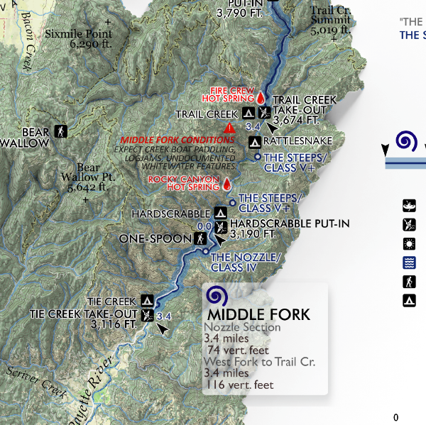 Idaho Rivers Map — Mitchell Geography