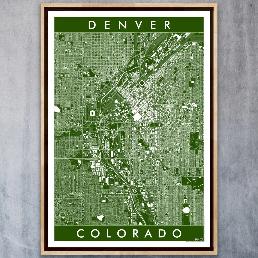 Denver Colorado Map