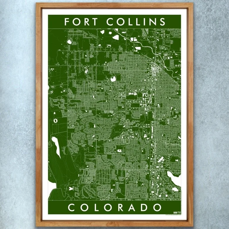 Fort Collins Colorado Art Map