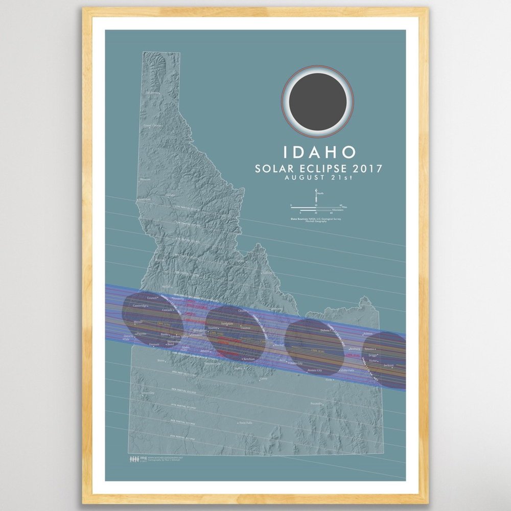 Idaho Rivers Map — Mitchell Geography