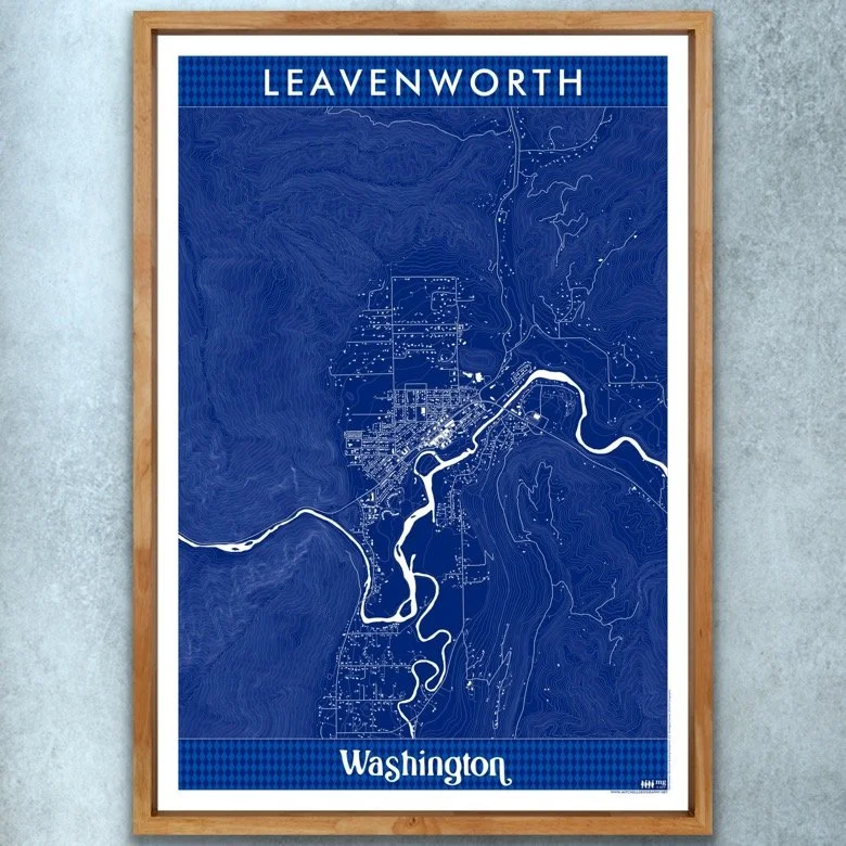 Leavenworth Washington Map — Mitchell Geography