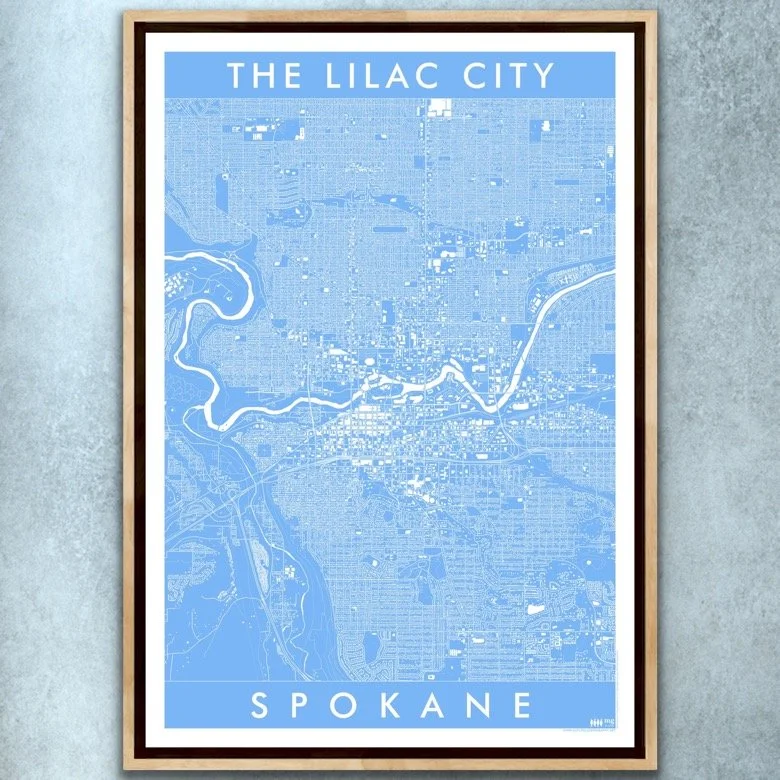 Spokane Washington Map