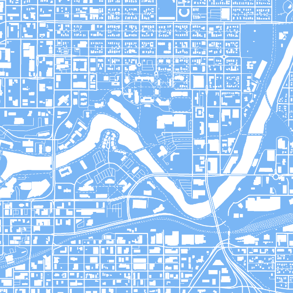 Spokane Washington Map