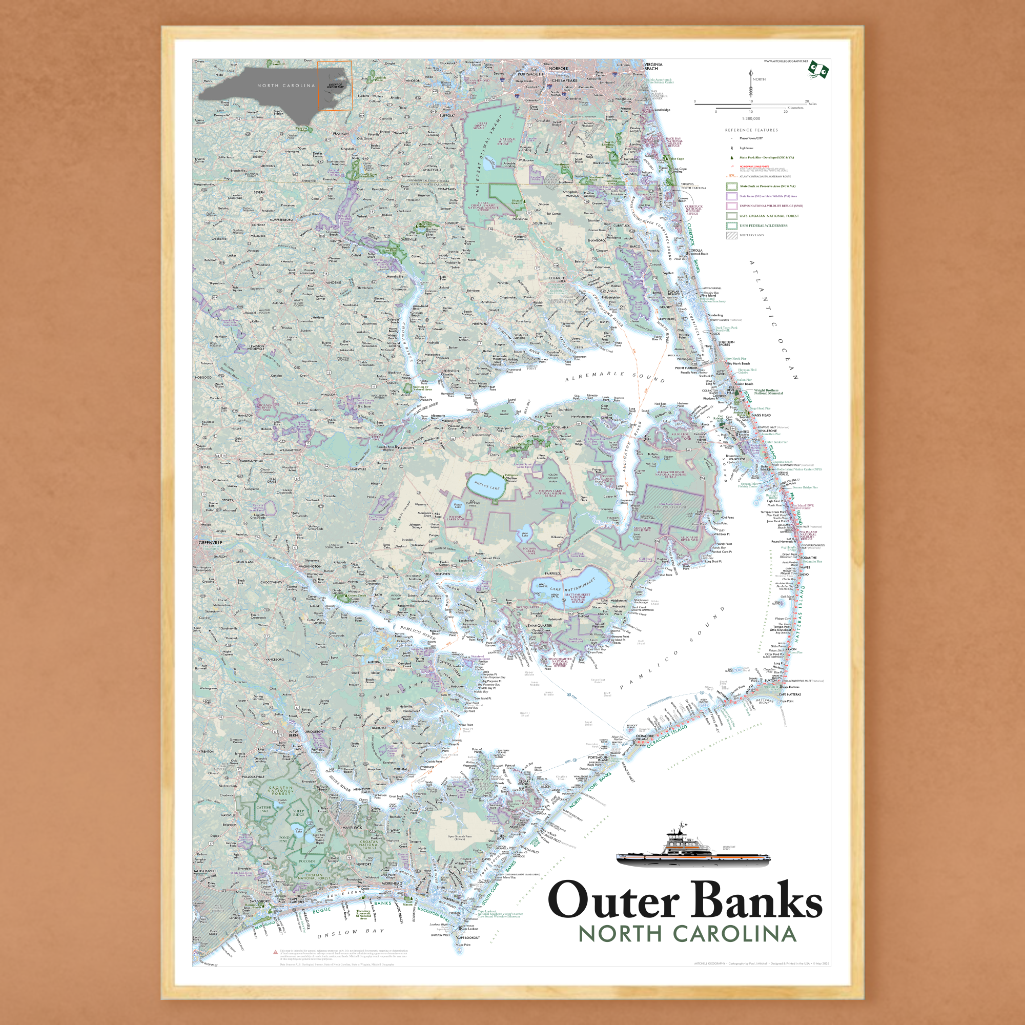 Outer Banks (28 in x 20 in)