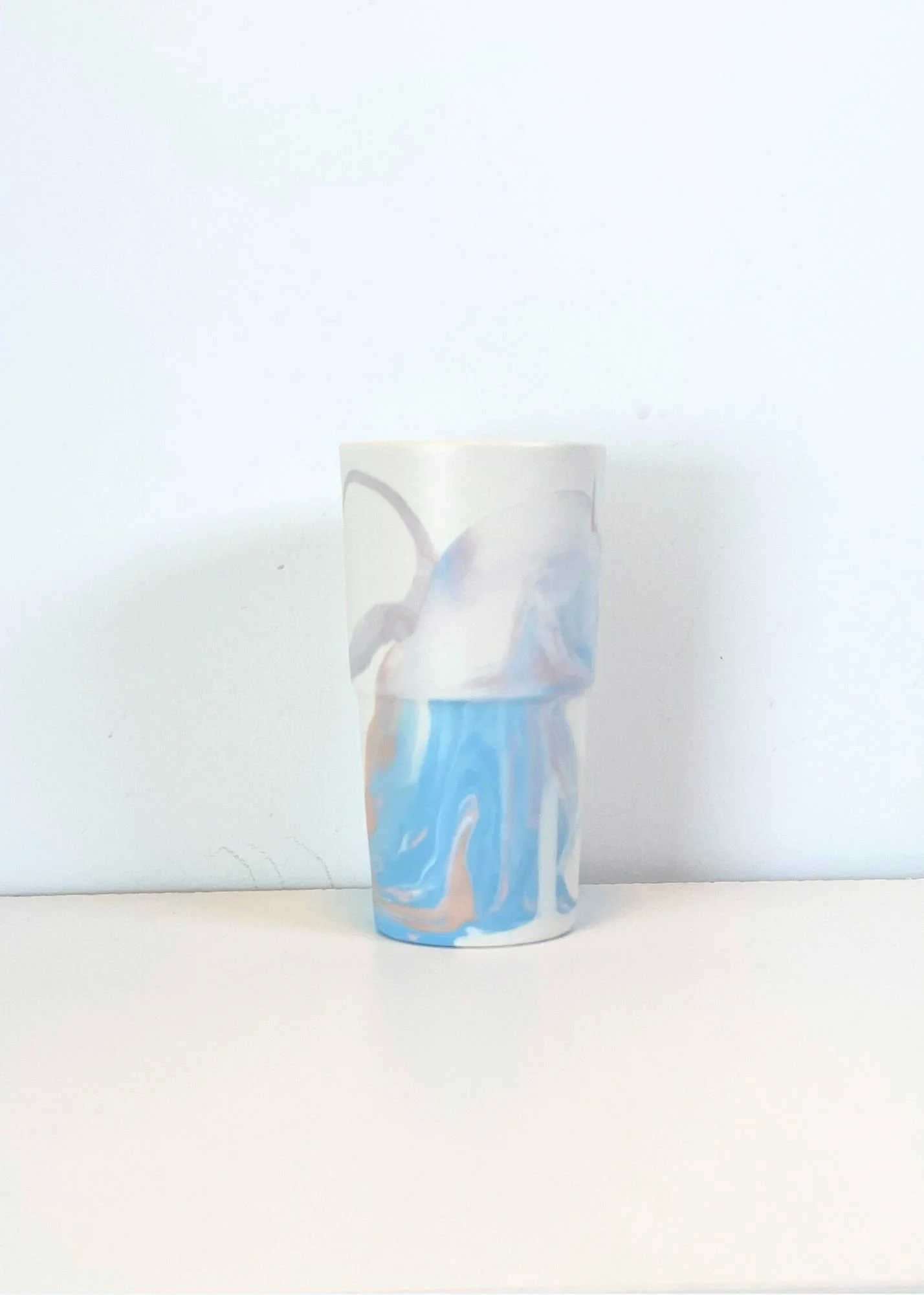 Zip Cup - Turq/Pink