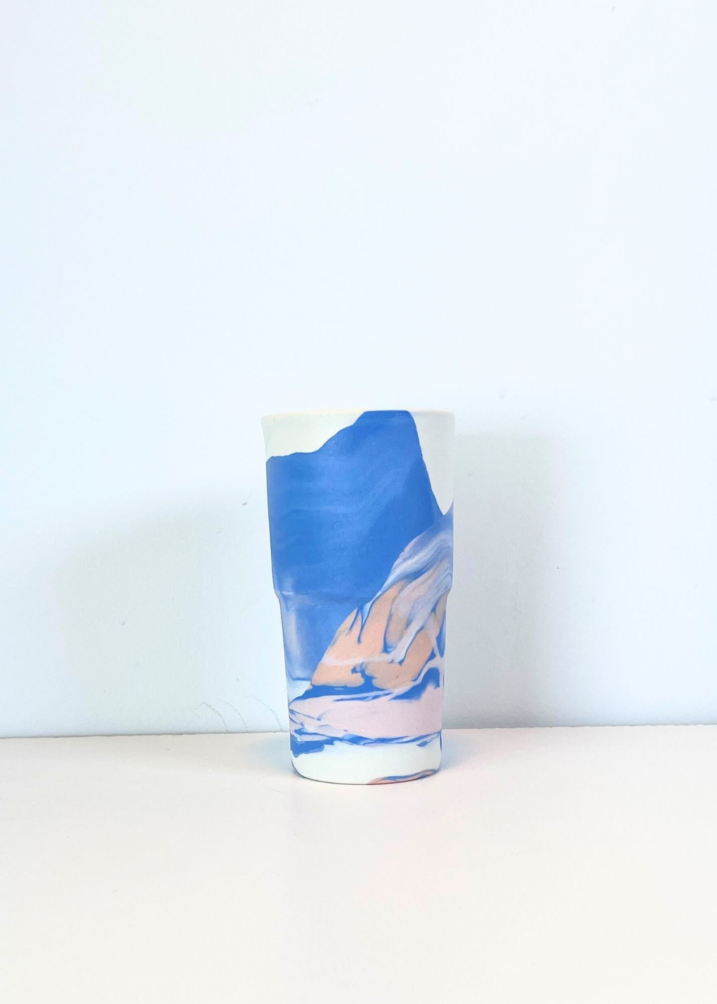 Zip Cup - Delphinium/Pink 2