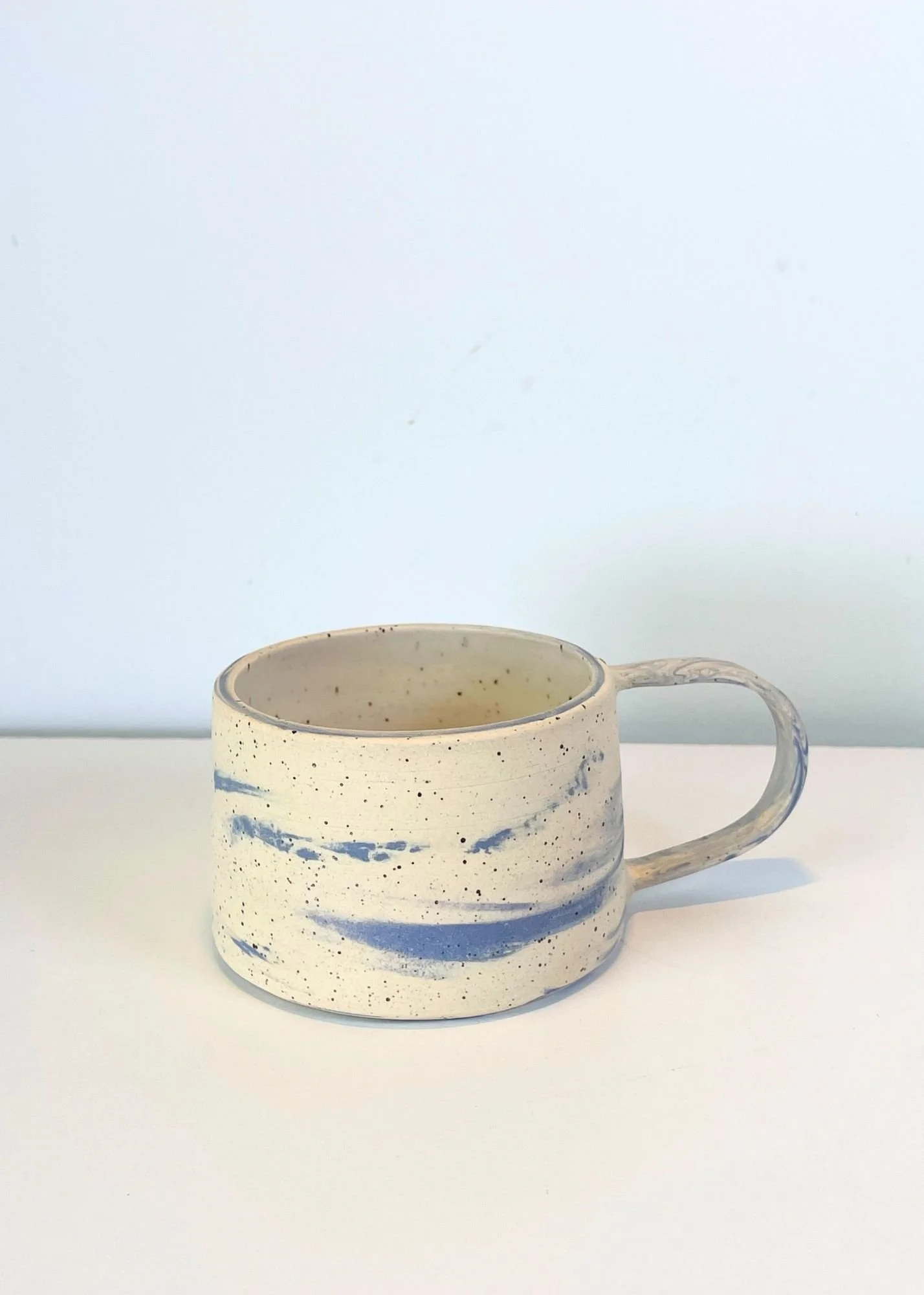 Marbled Purple Coffee Mug
