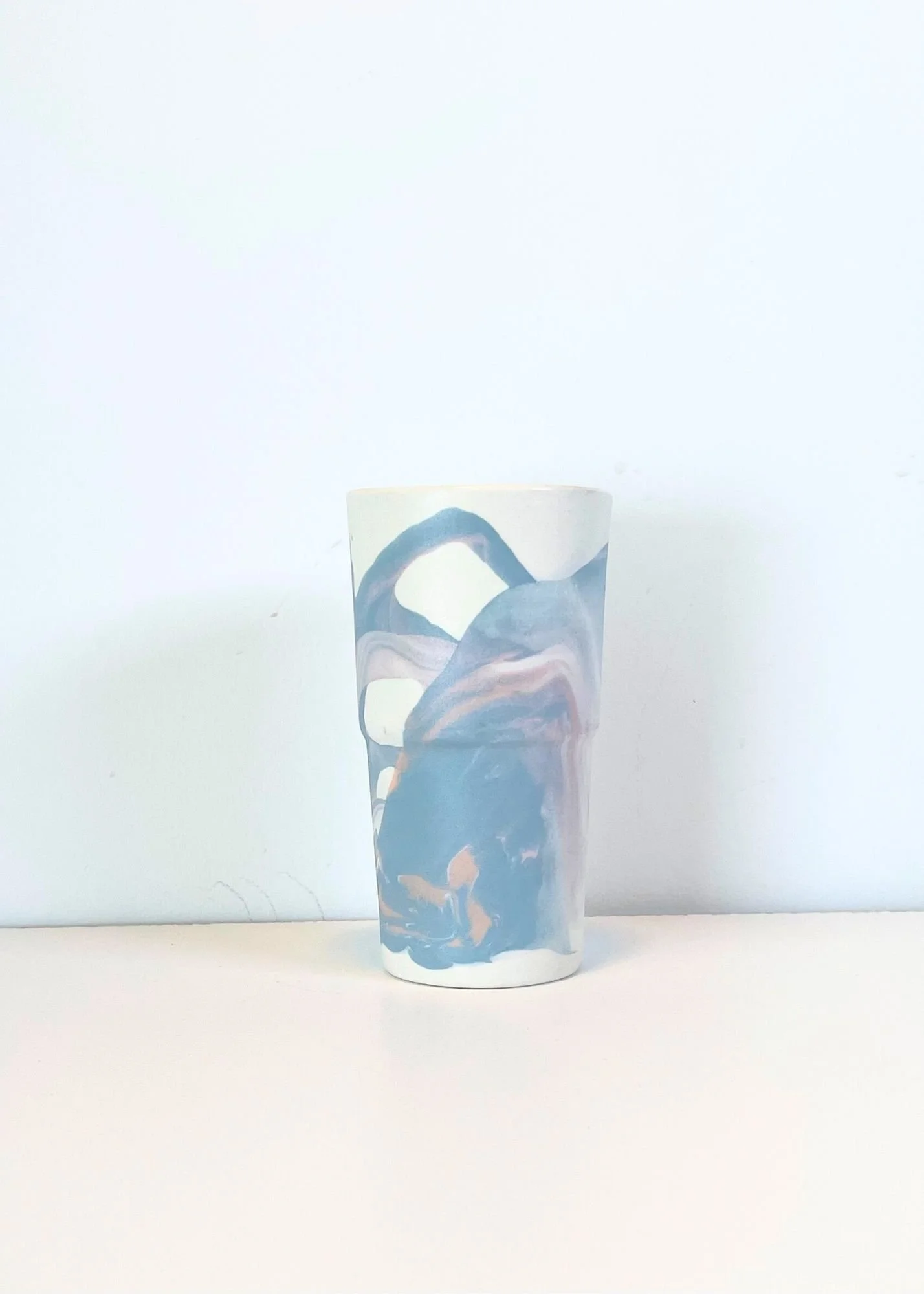 Zip Cup - Peacock/Pink