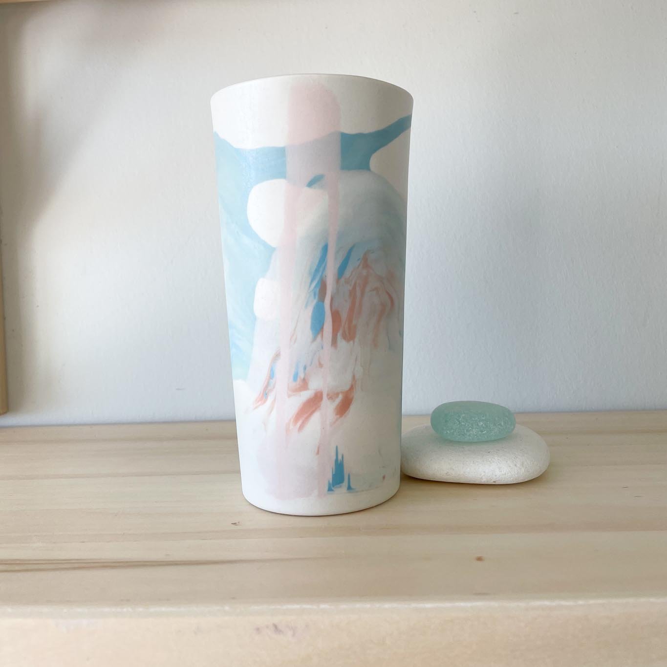 Smoothie Cup - Pink/Turq/Coral