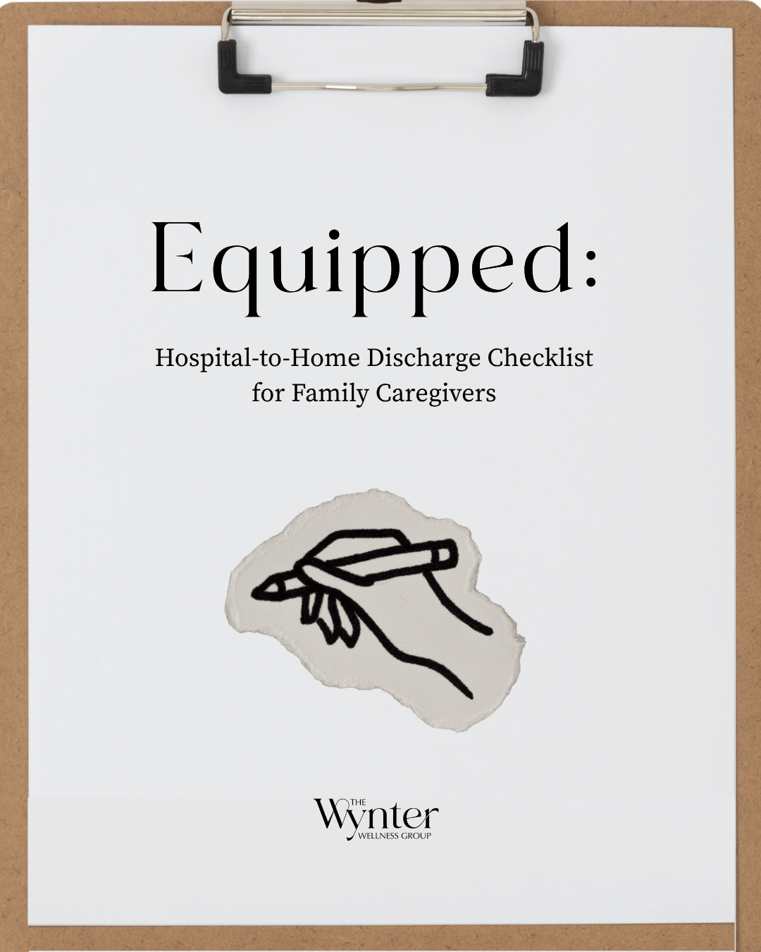 Hospital-to-Home Discharge Checklist for Family Caregivers