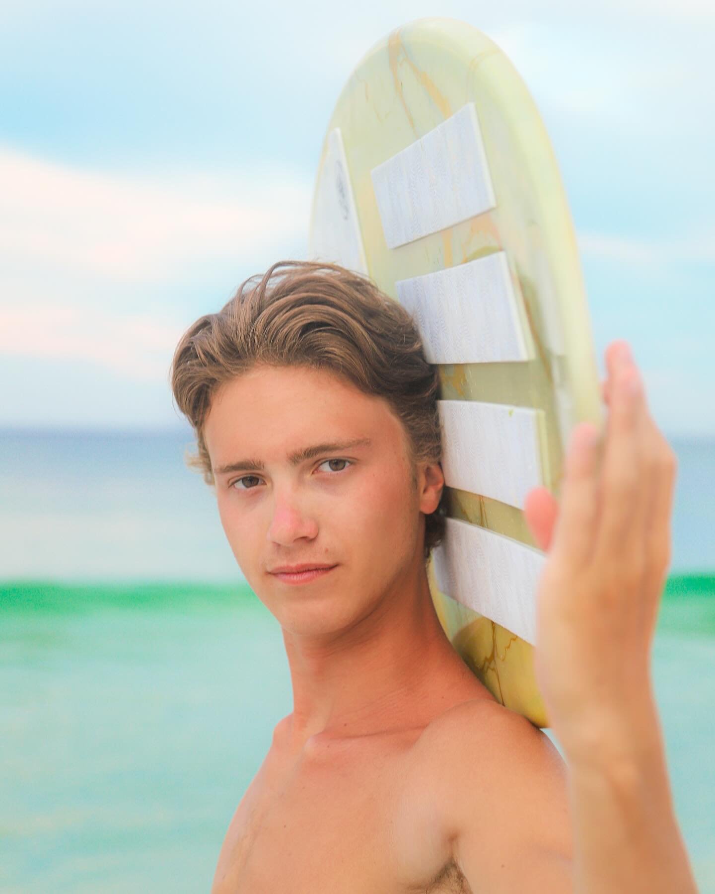 Surfer boy

I had fun with this shoot and changed things up during the editing process. 🌅
Also I will ALWAYS prefer a sunrise shoot. 10/10

PS does everyone walk around feeling like they don&rsquo;t know what they are doing but somehow still gets $#