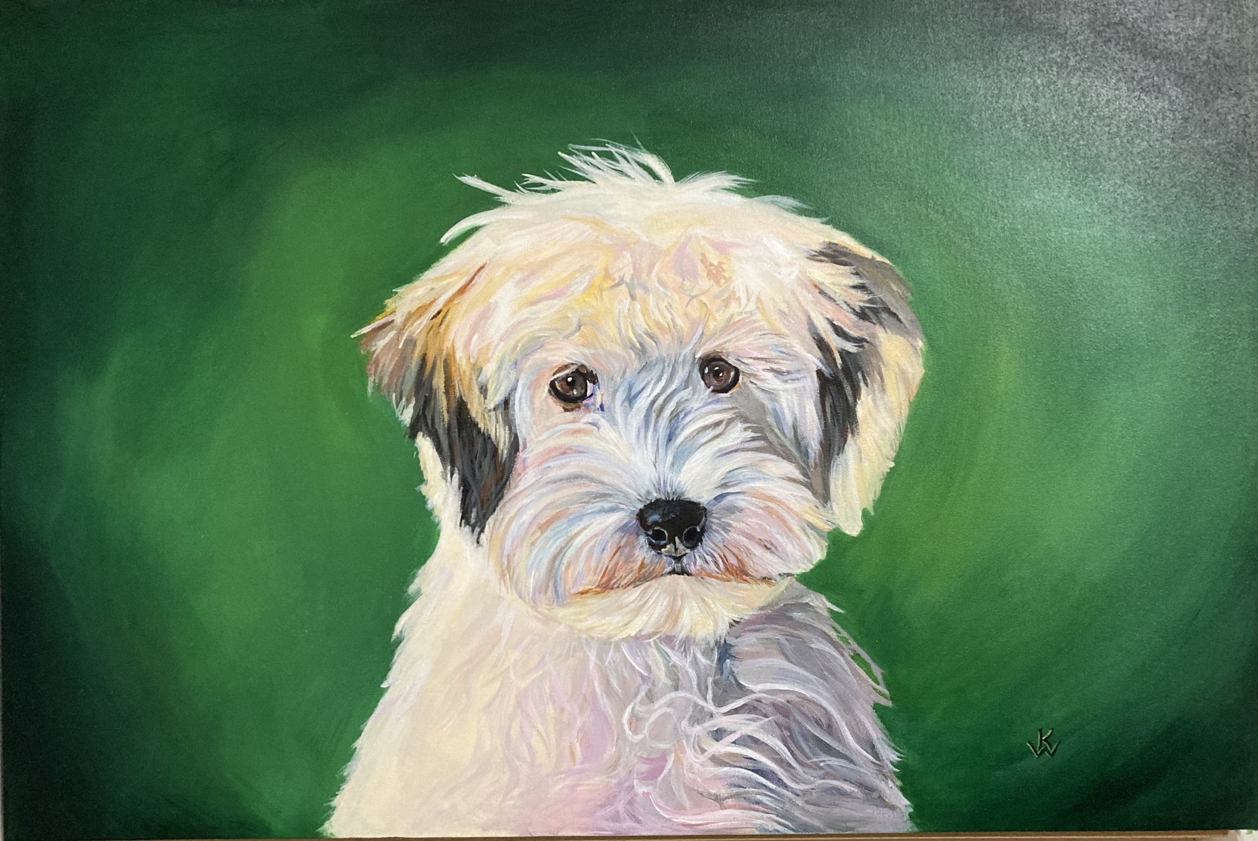 Bijou, Acrylic on Canvas