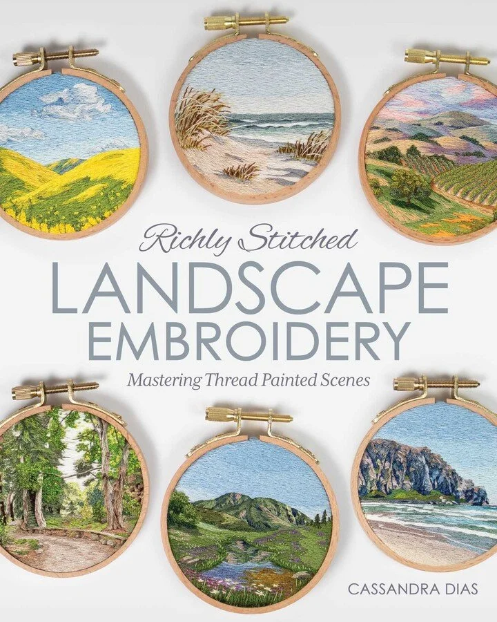 My Book: Richly Stitched Landscape Embroidery