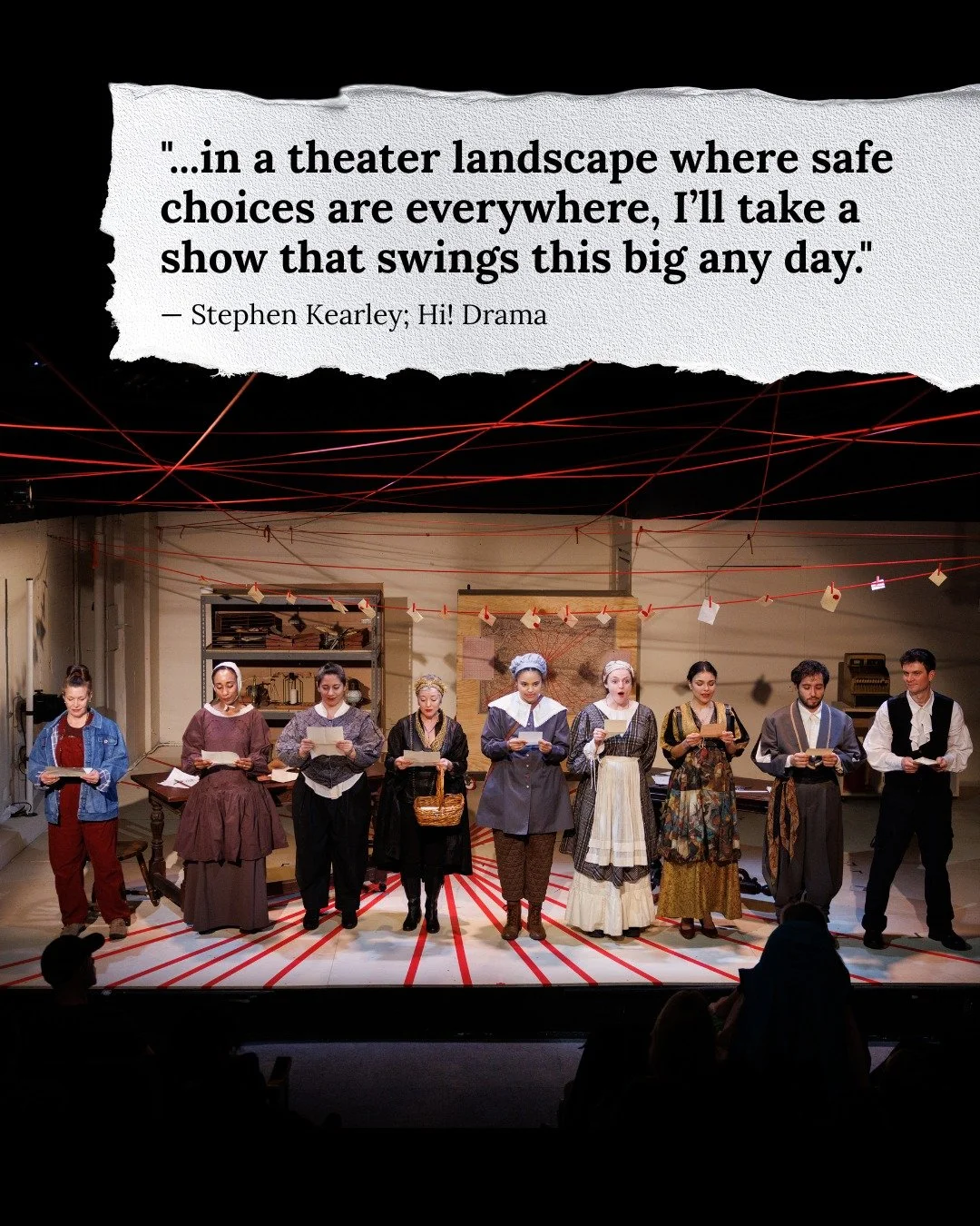 So we swung.

PLAN C is now @thetanknyc 

🎟️ Tickets in bio