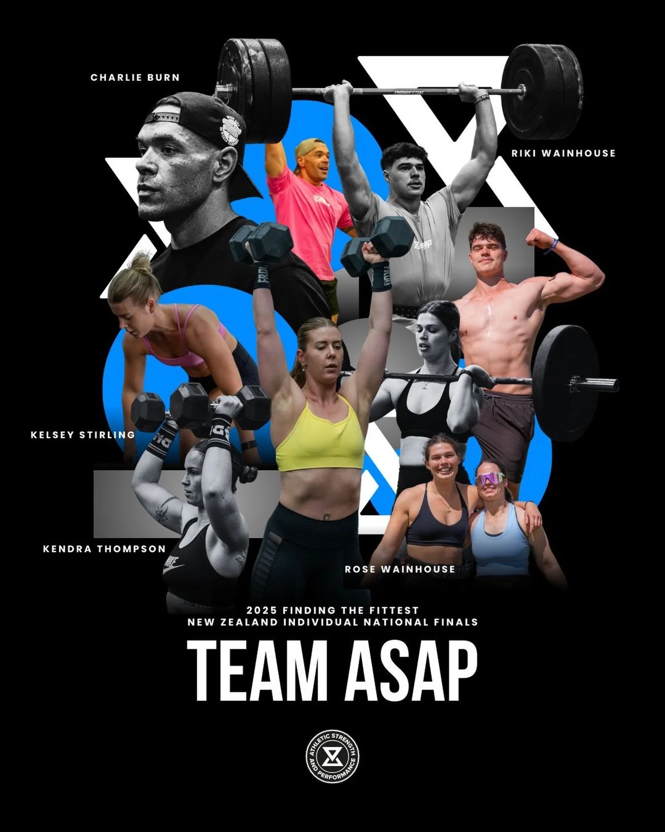 IT&rsquo;S GO TIME 💥

The team are officially on their way to @newzealand_nationals!

Head Coach Kelsey Stirling steps into the Elite Division for the first time, Coach Riki Wainhouse takes on RX, and Charlie Burn, Rose Wainhouse, and Kendra Thompso