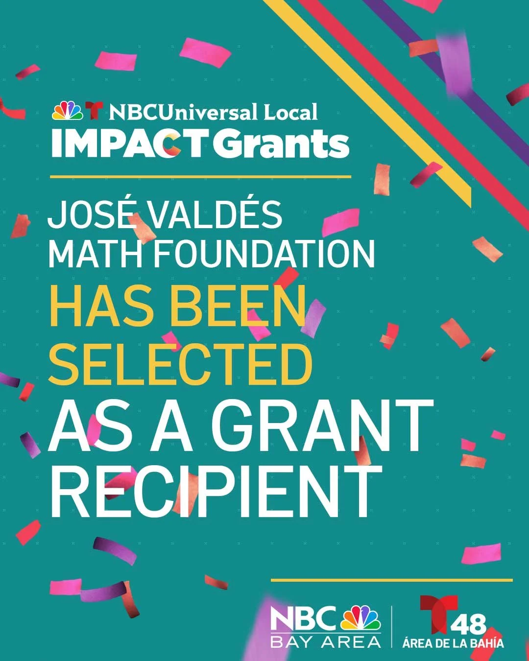 Strengthening Communities Through Math: Valdés Math Honored with NBCUniversal Grant